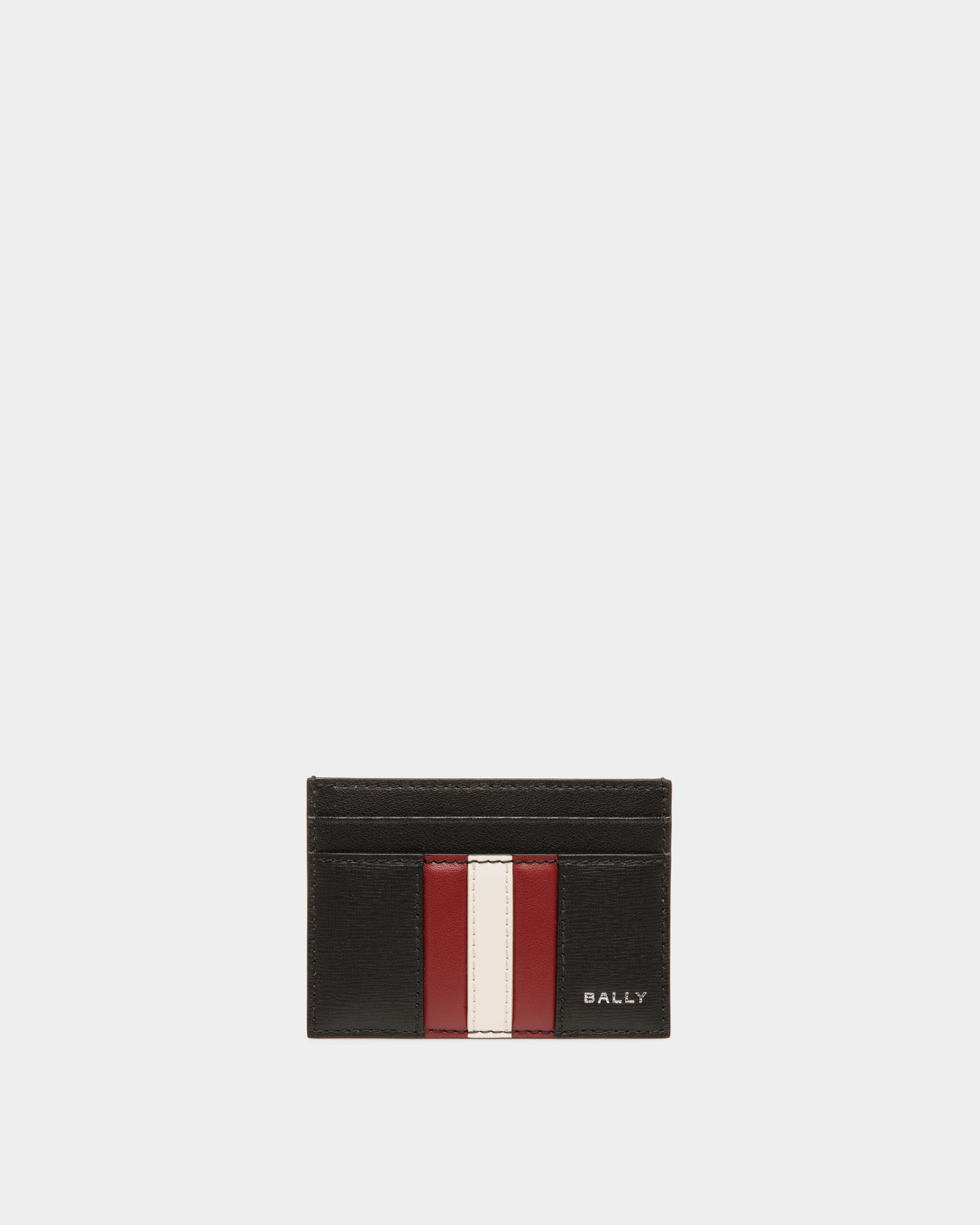 Porte-Cartes Mythos En Cuir Recyclé Noir - Homme - Bally - 01
