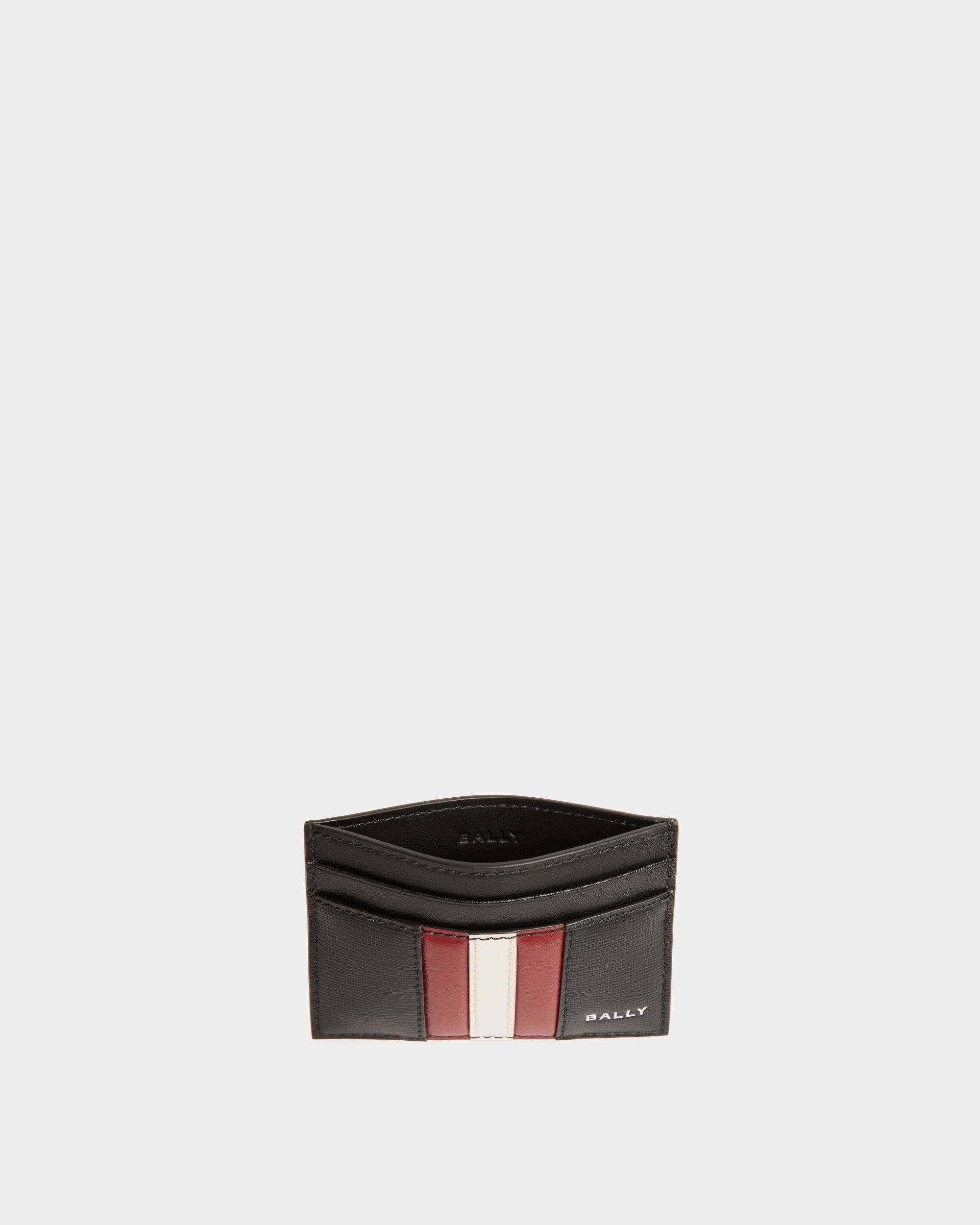 Porte-Cartes Mythos En Cuir Recyclé Noir - Homme - Bally - 03