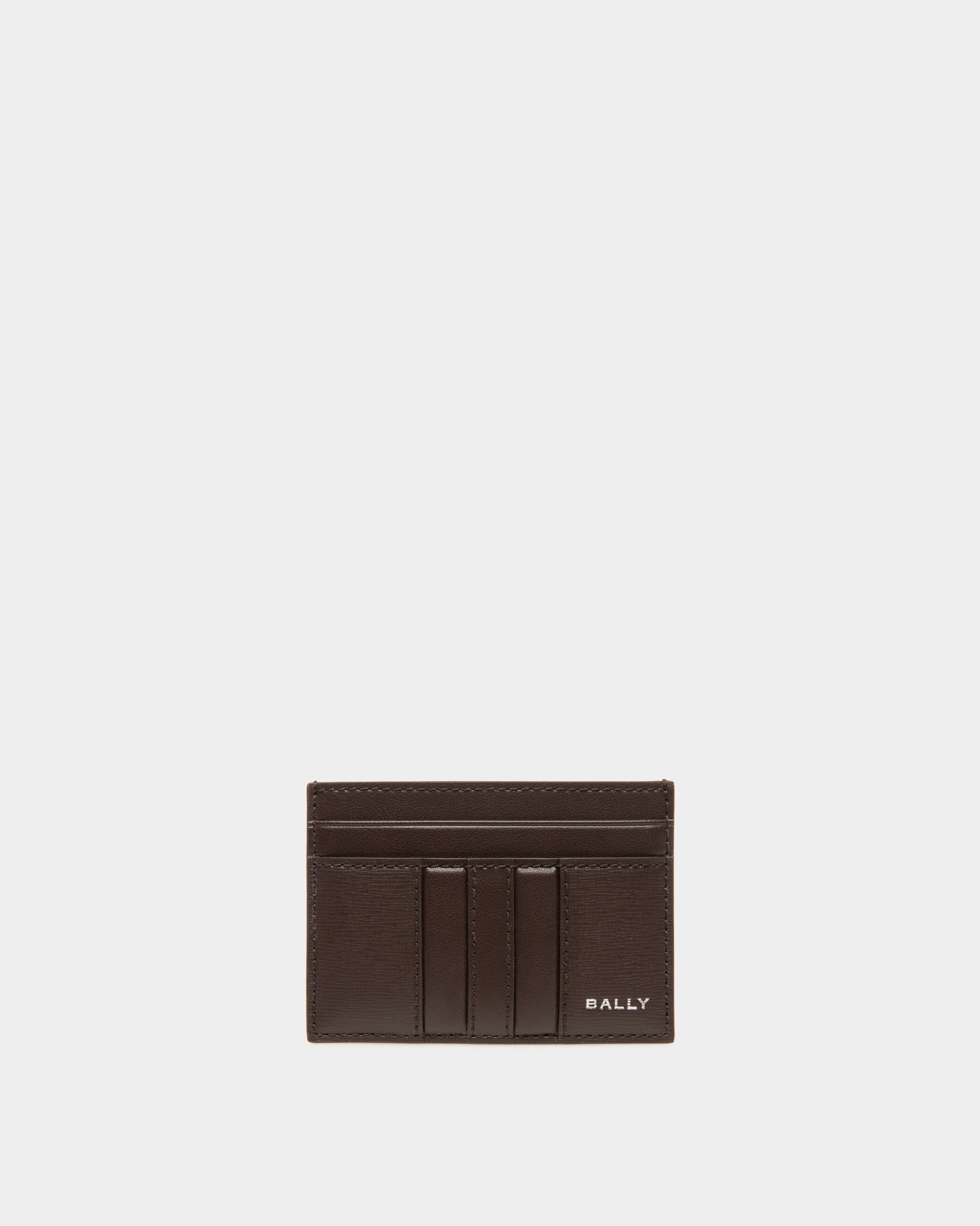 Porte-Cartes Mythos En Cuir Recyclé Ebano - Homme - Bally - 01