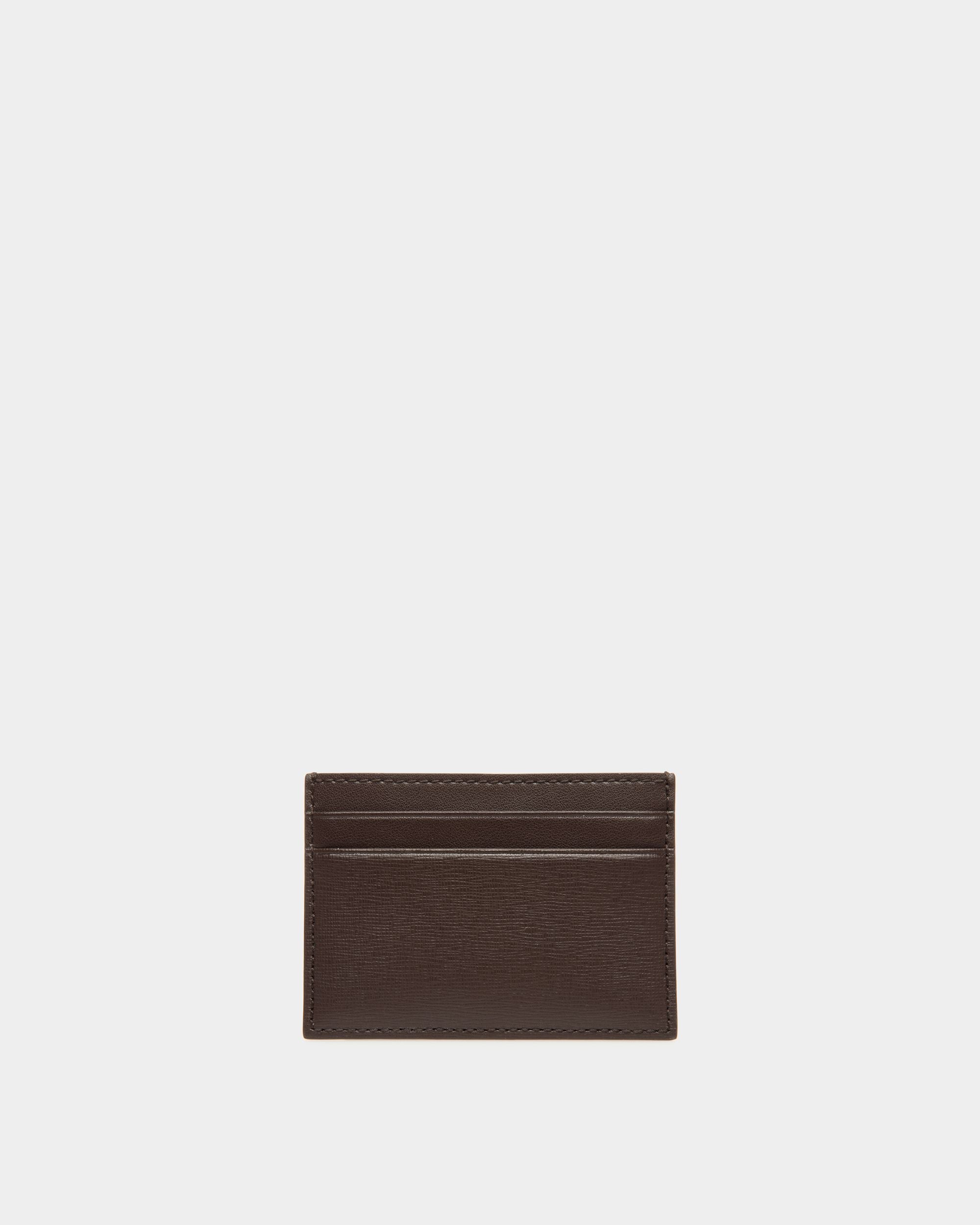 Porte-Cartes Mythos En Cuir Recyclé Ebano - Homme - Bally - 02