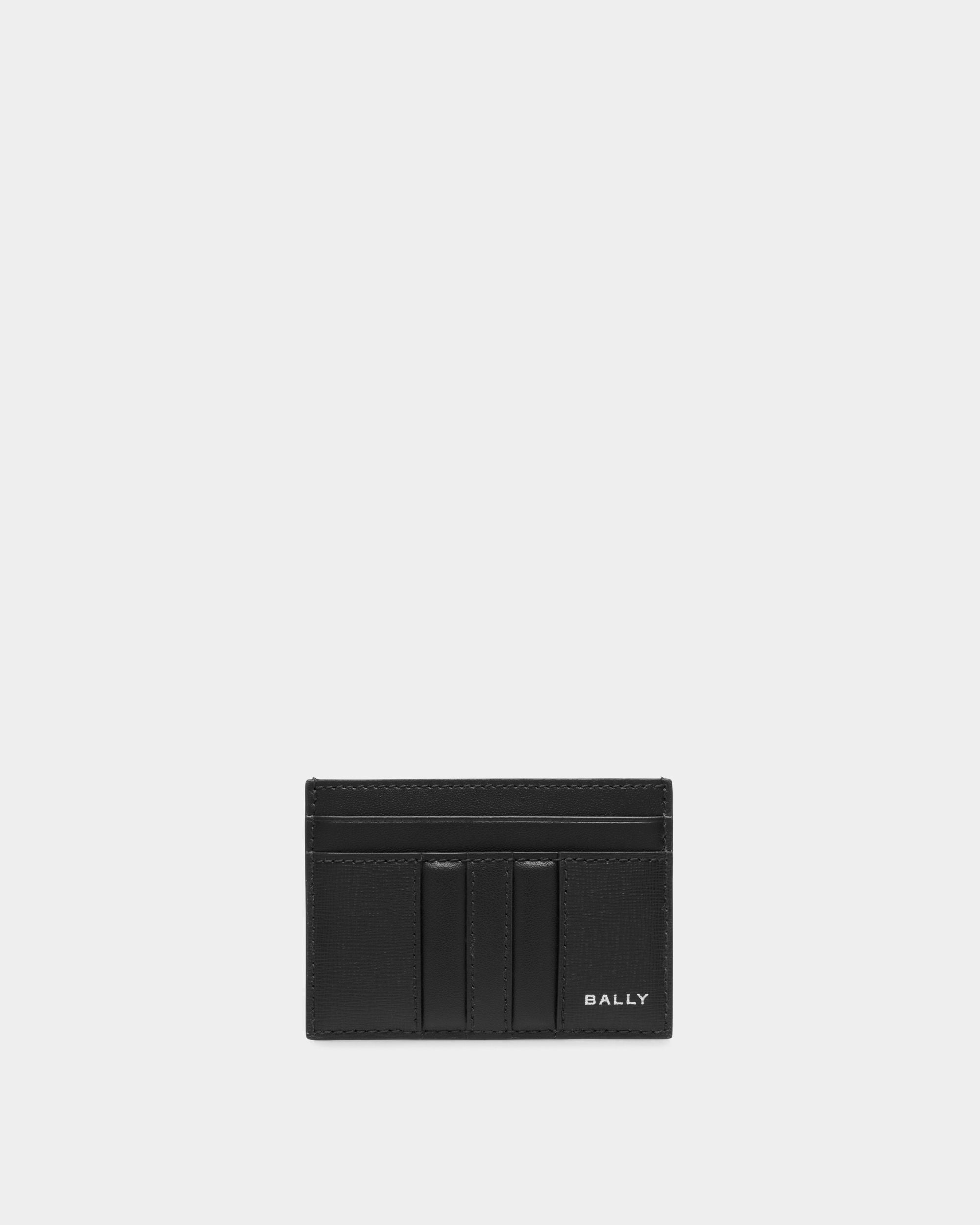 Porte-Cartes Mythos En Cuir Recyclé Noir - Homme - Bally - 01