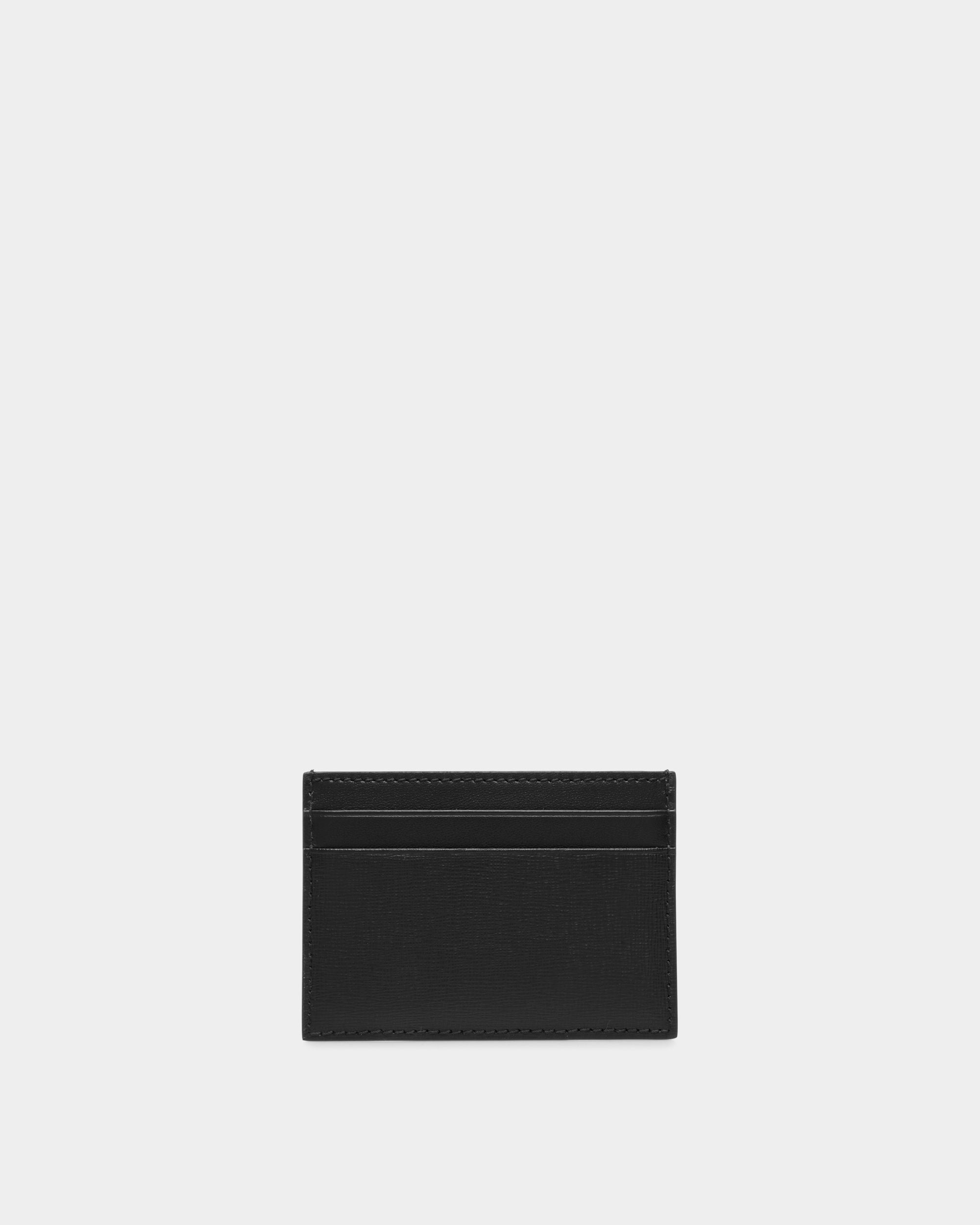 Porte-Cartes Mythos En Cuir Recyclé Noir - Homme - Bally - 02