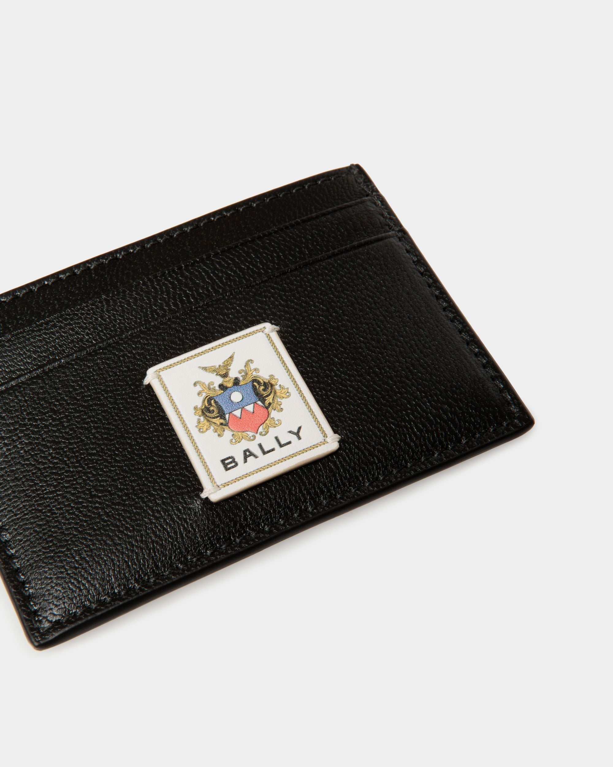 Porte-Cartes Easy Bally En Cuir Noir - Homme - Bally - 04