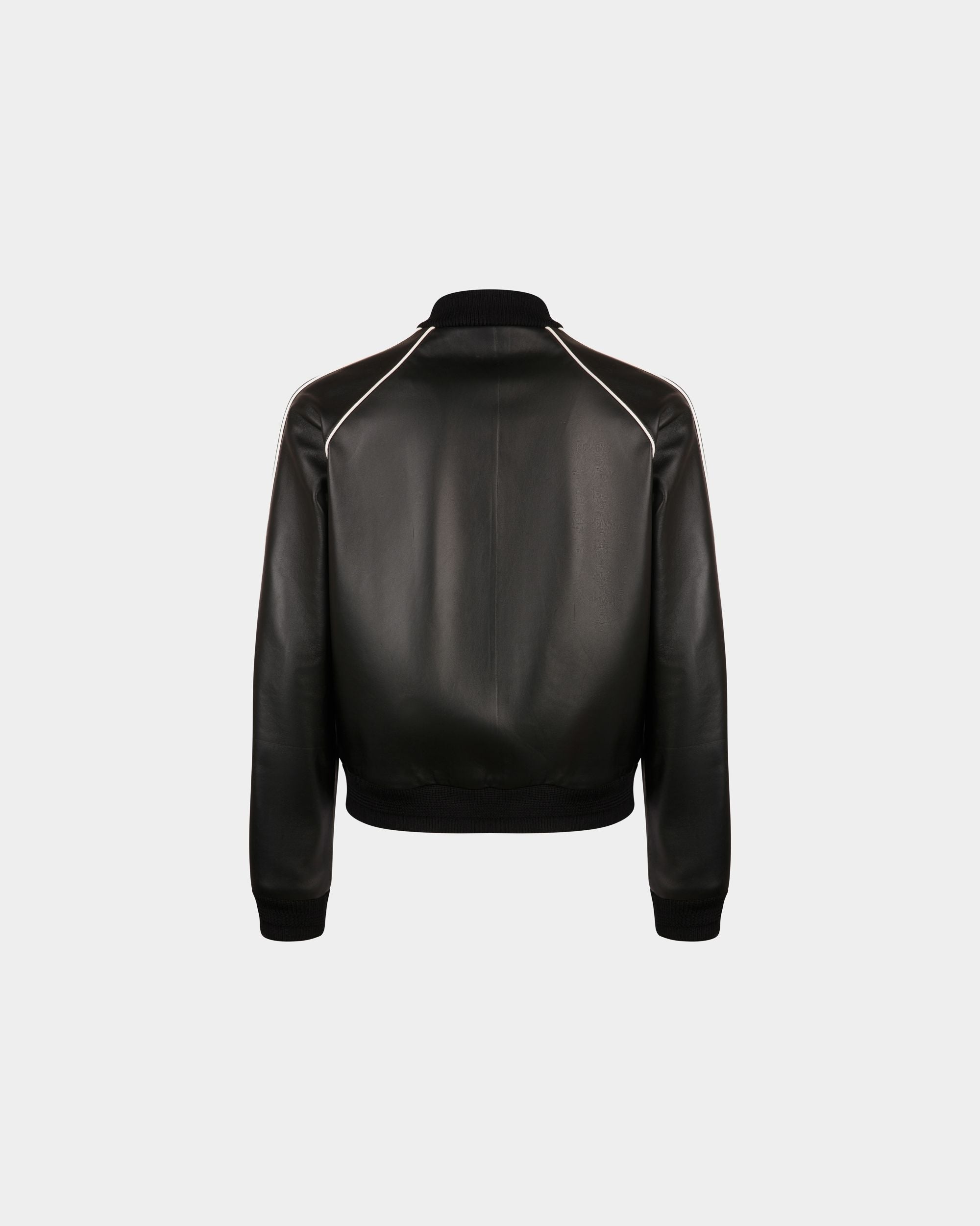 Bomber En Cuir Noir - Homme - Bally - 07