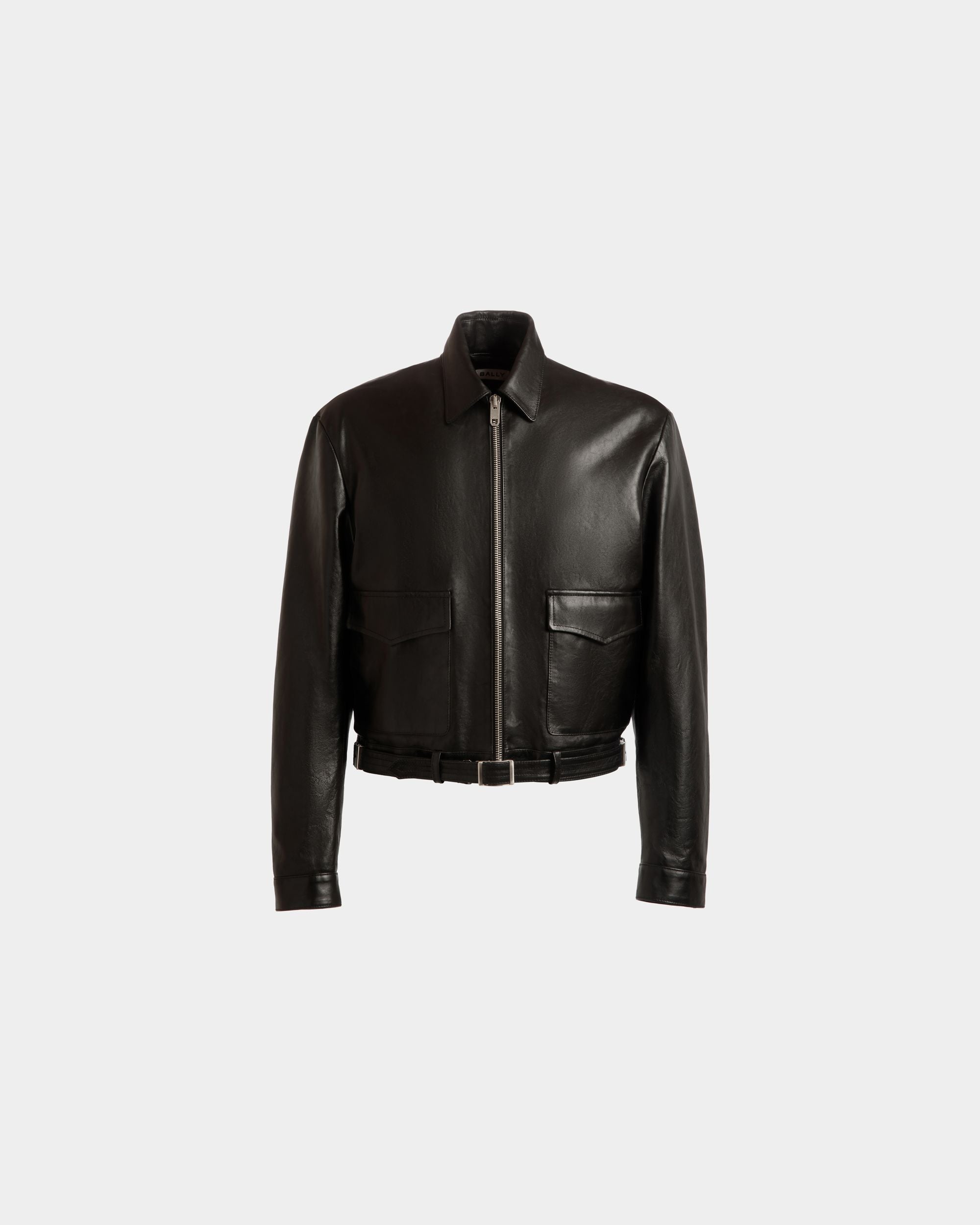 Surchemise En Cuir Noir - Homme - Bally - 01