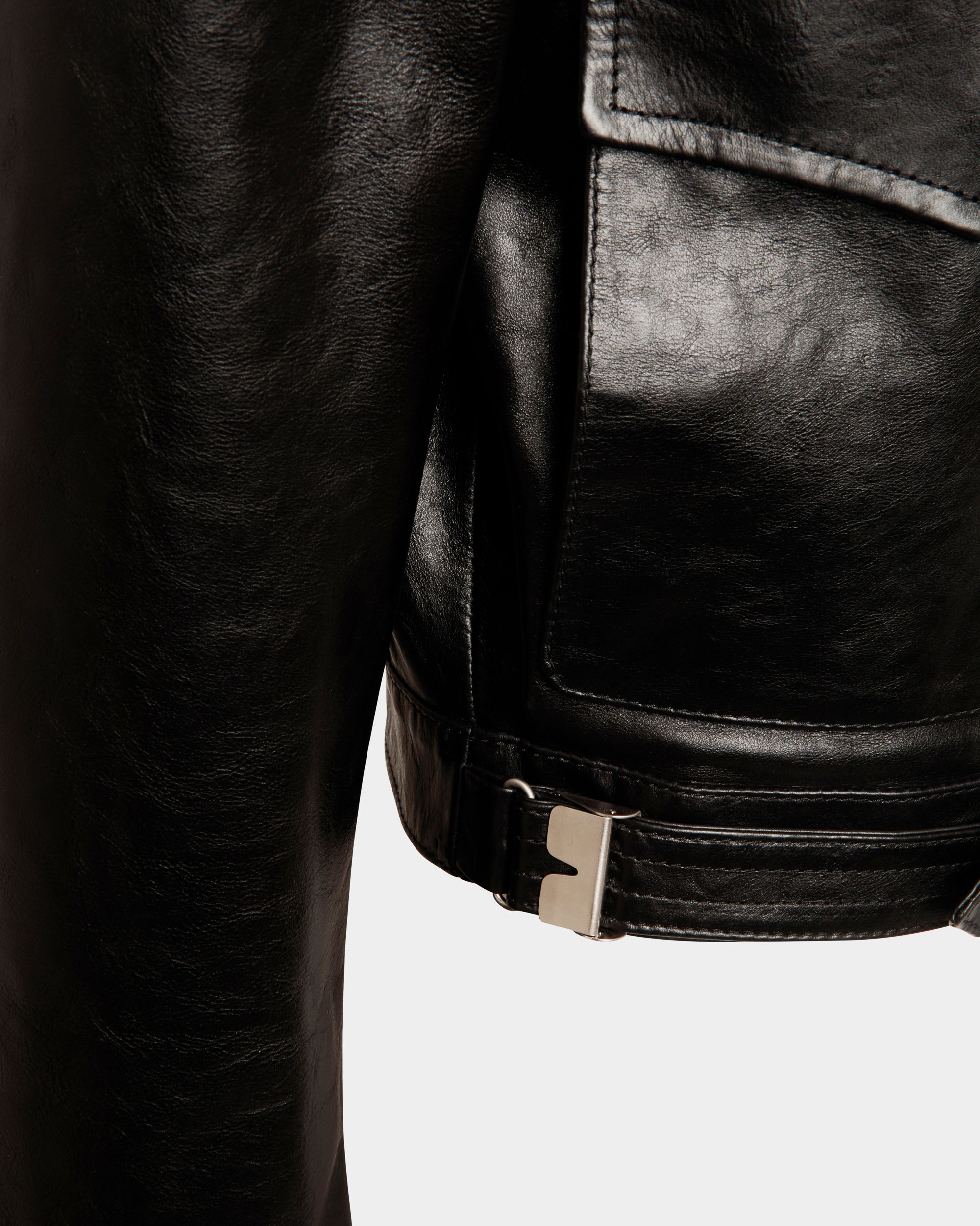 Surchemise En Cuir Noir - Homme - Bally - 04