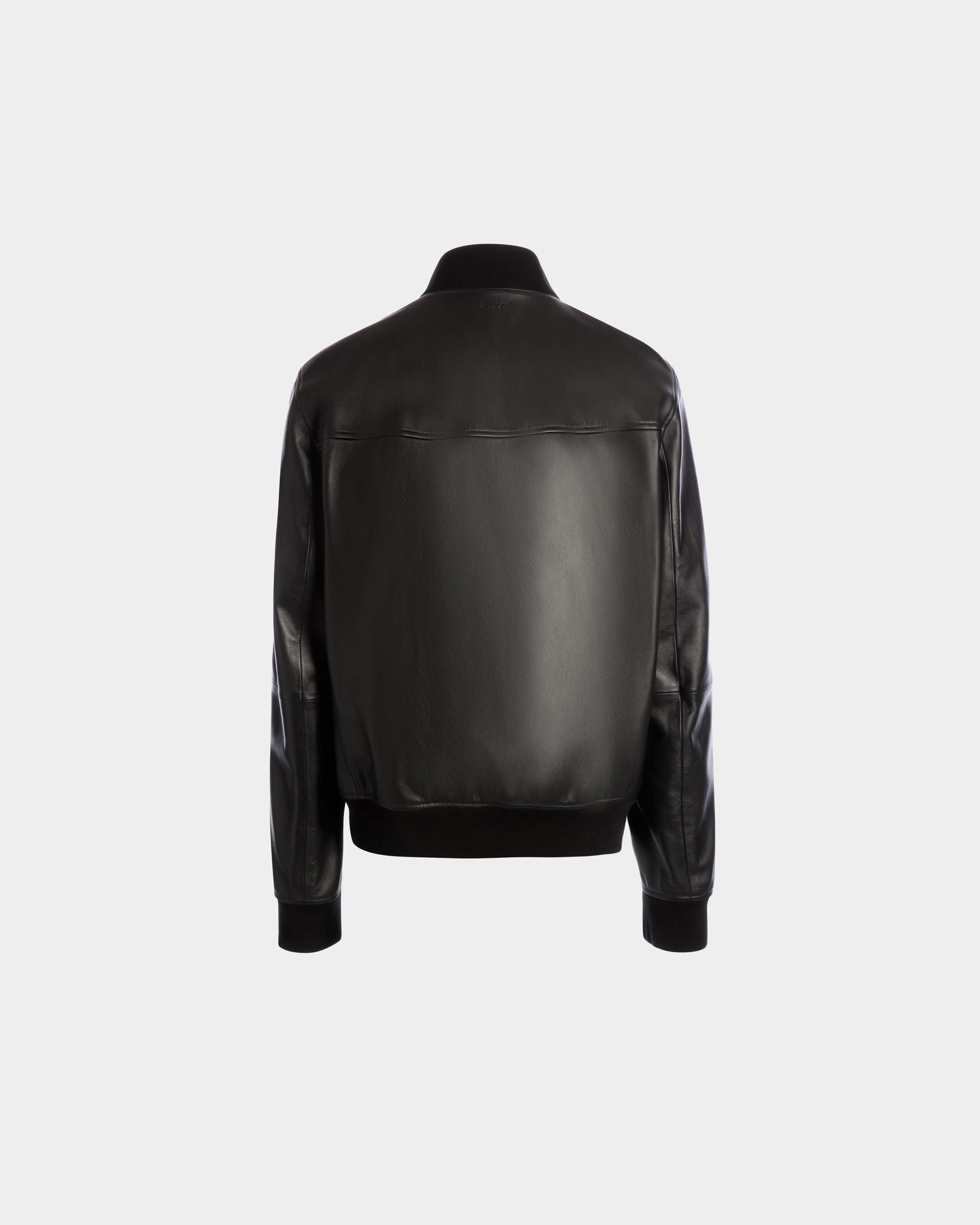 Bomber En Cuir Noir - Homme - Bally - 03