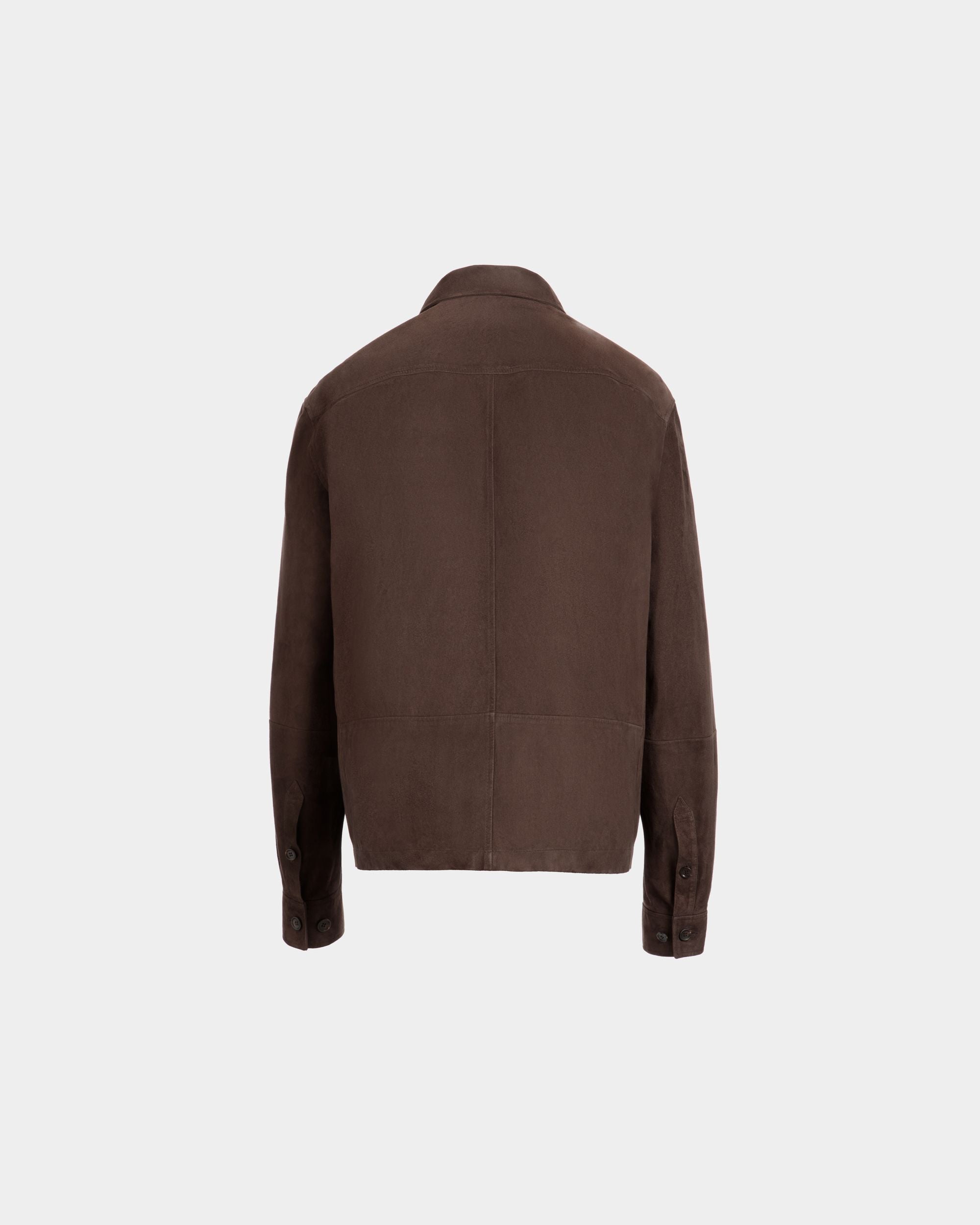 Veste Saharienne En Daim Ebano - Homme - Bally - 07