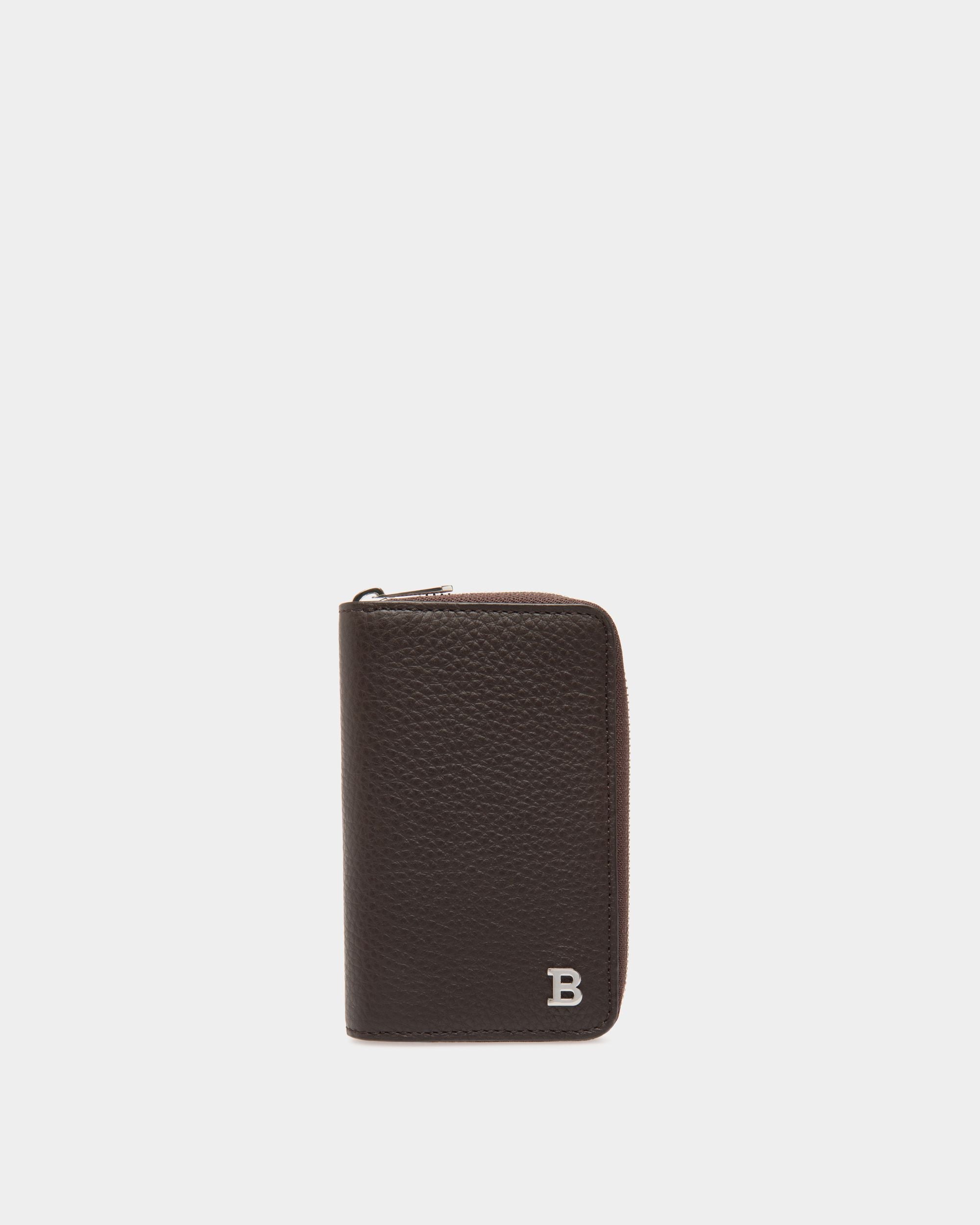 Keychains In Brown Leather - Homme - Bally - 01