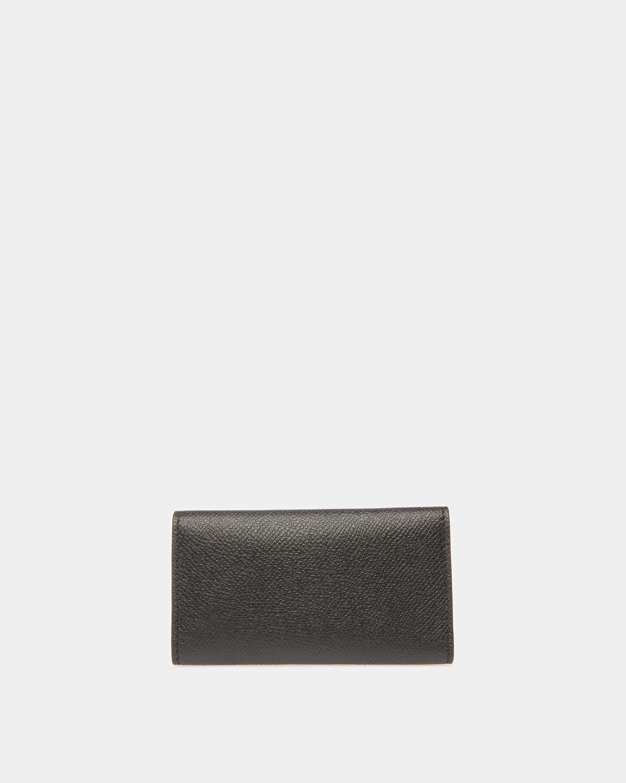 Baltos Étui À Clés En Cuir Noir Et Bleu - Homme - Bally - 02