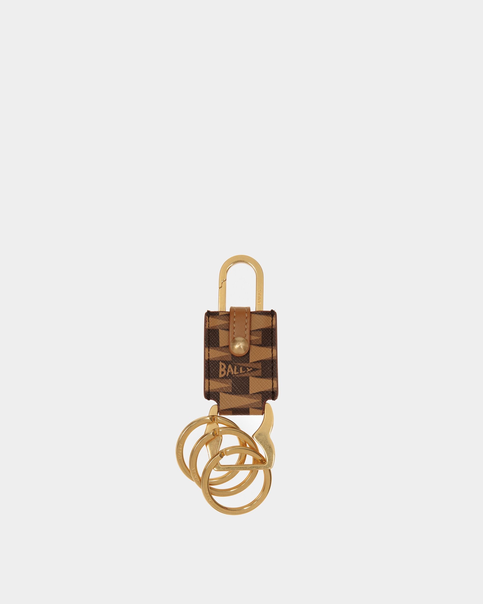 Porte-clés Pennant TPU Couleur Sable - Homme - Bally - 01
