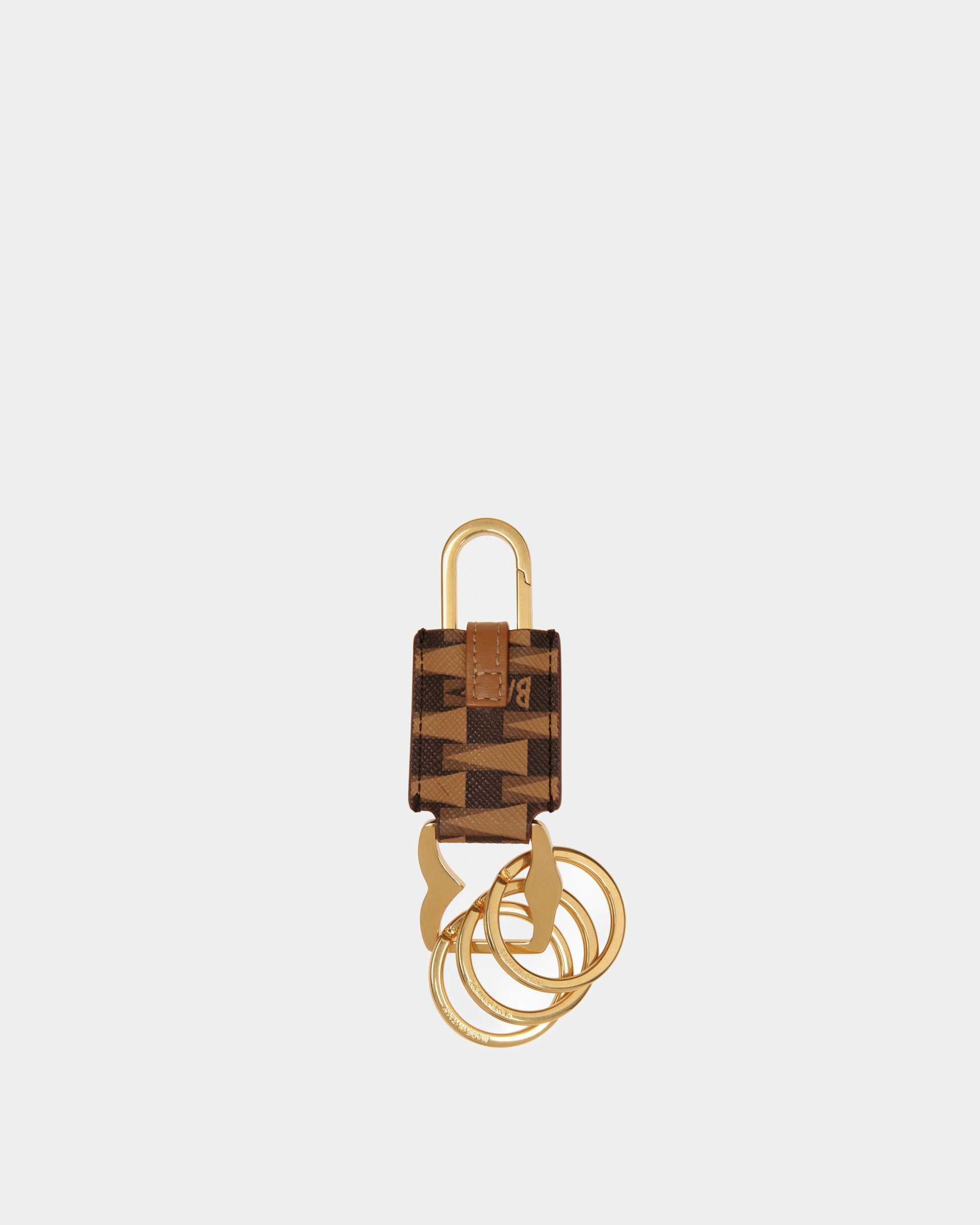 Porte-clés Pennant TPU Couleur Sable - Homme - Bally - 02