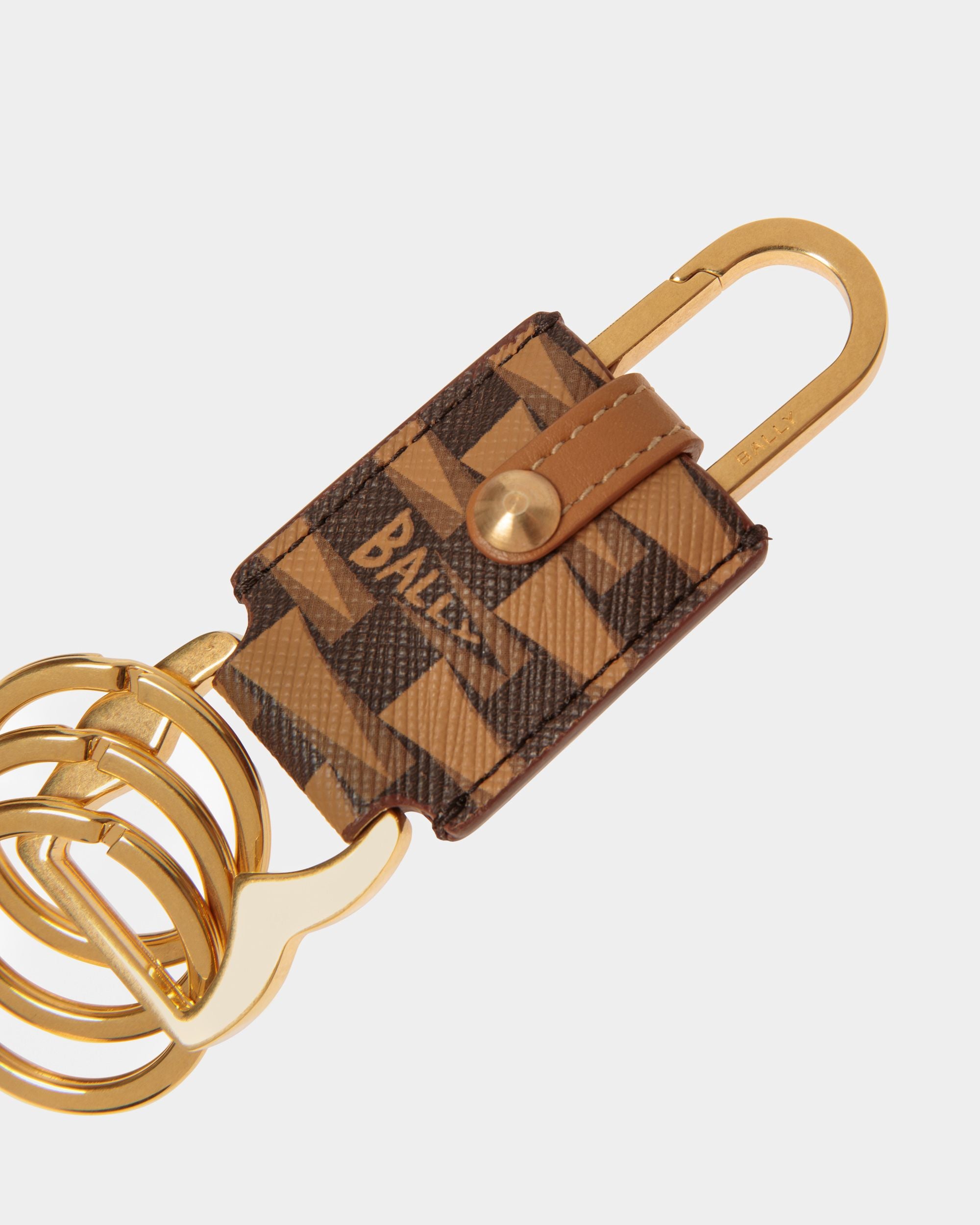Porte-clés Pennant TPU Couleur Sable - Homme - Bally - 03