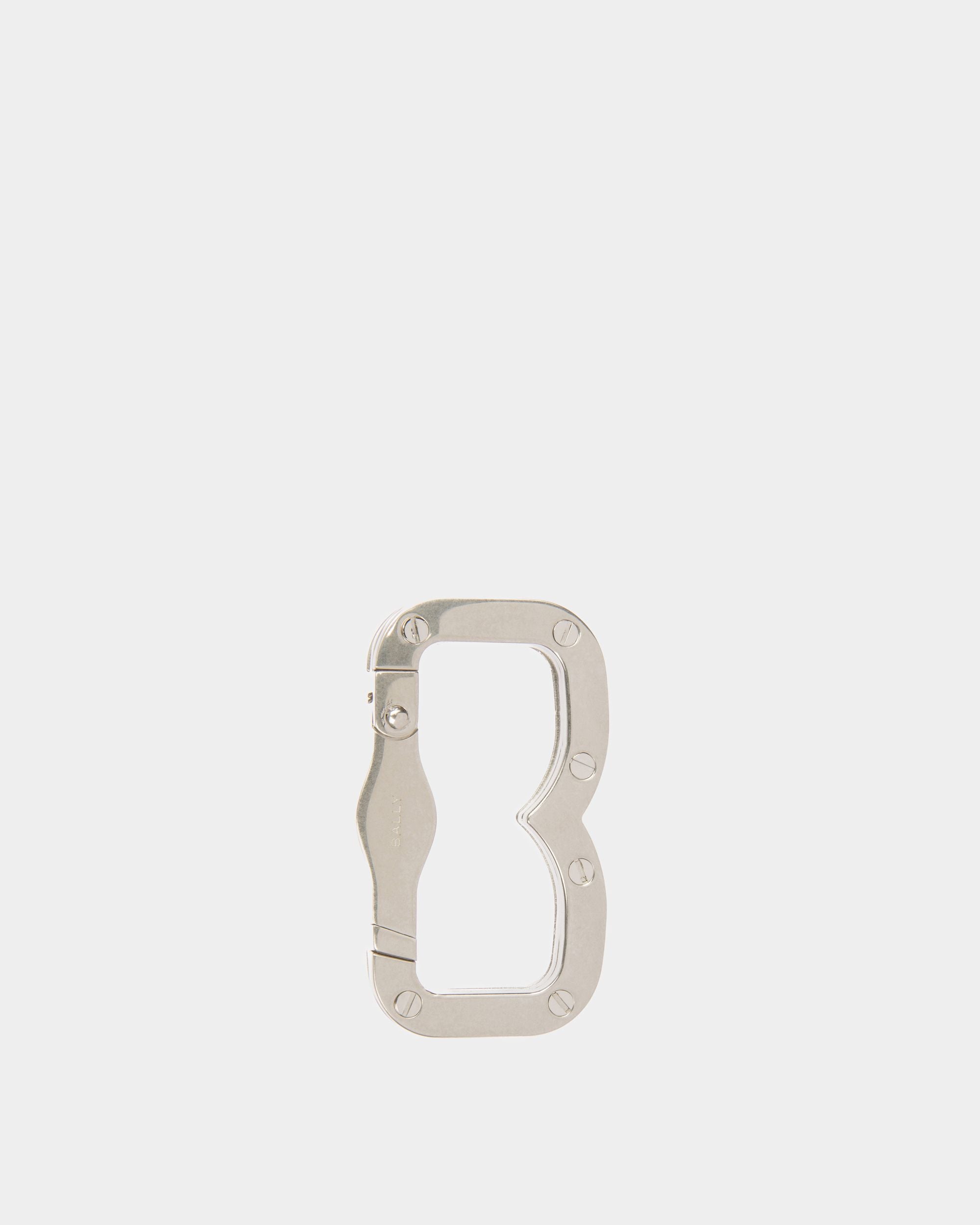 Porte-Clés Banque En Palladium Martelé - Homme - Bally - 01