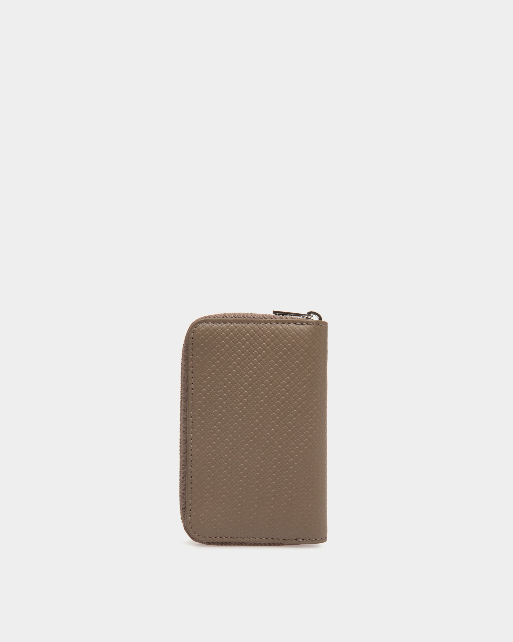Keychains In Grey Leather - Homme - Bally - 02