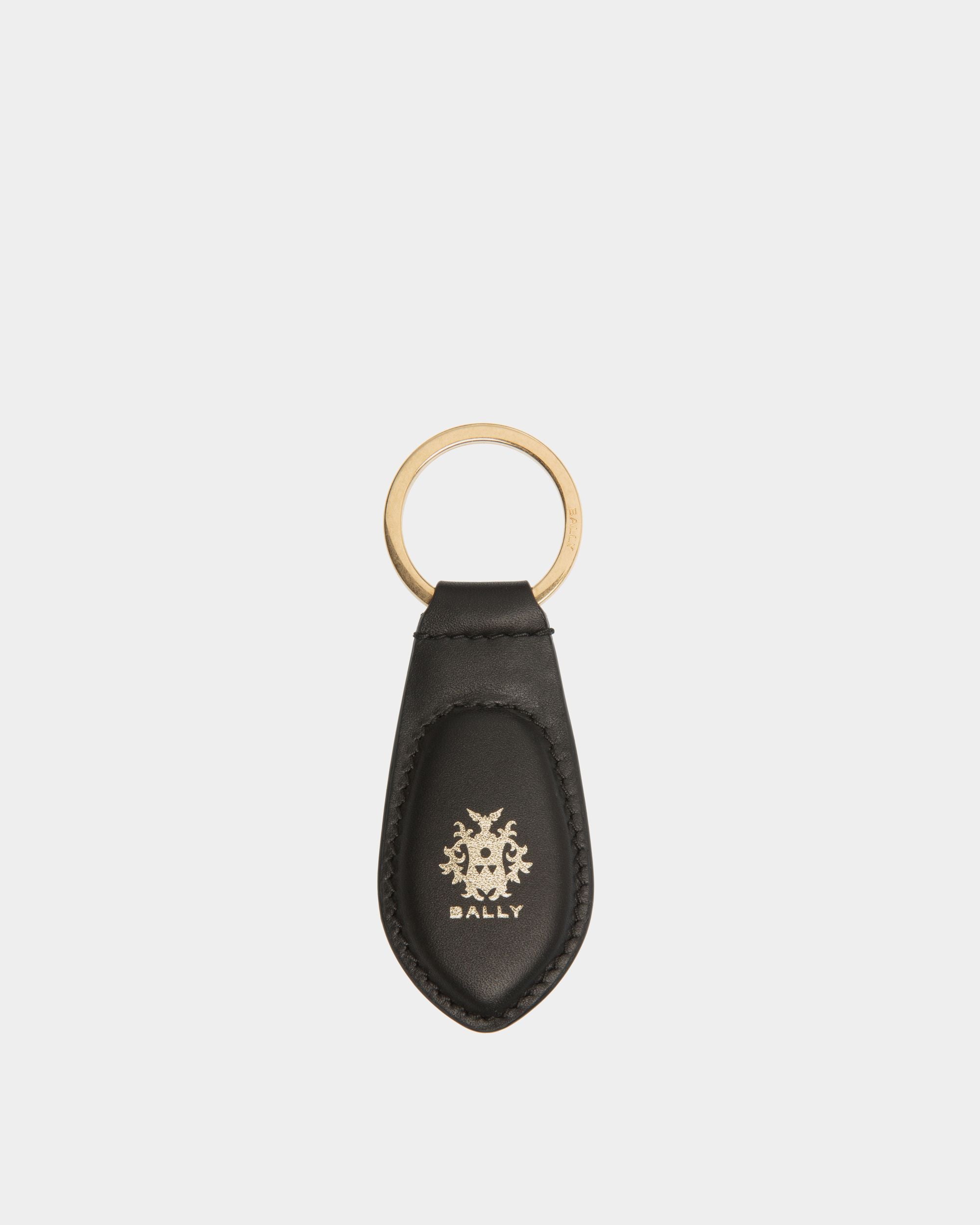 Porte-Clés Beckett En Cuir Noir - Homme - Bally - 01