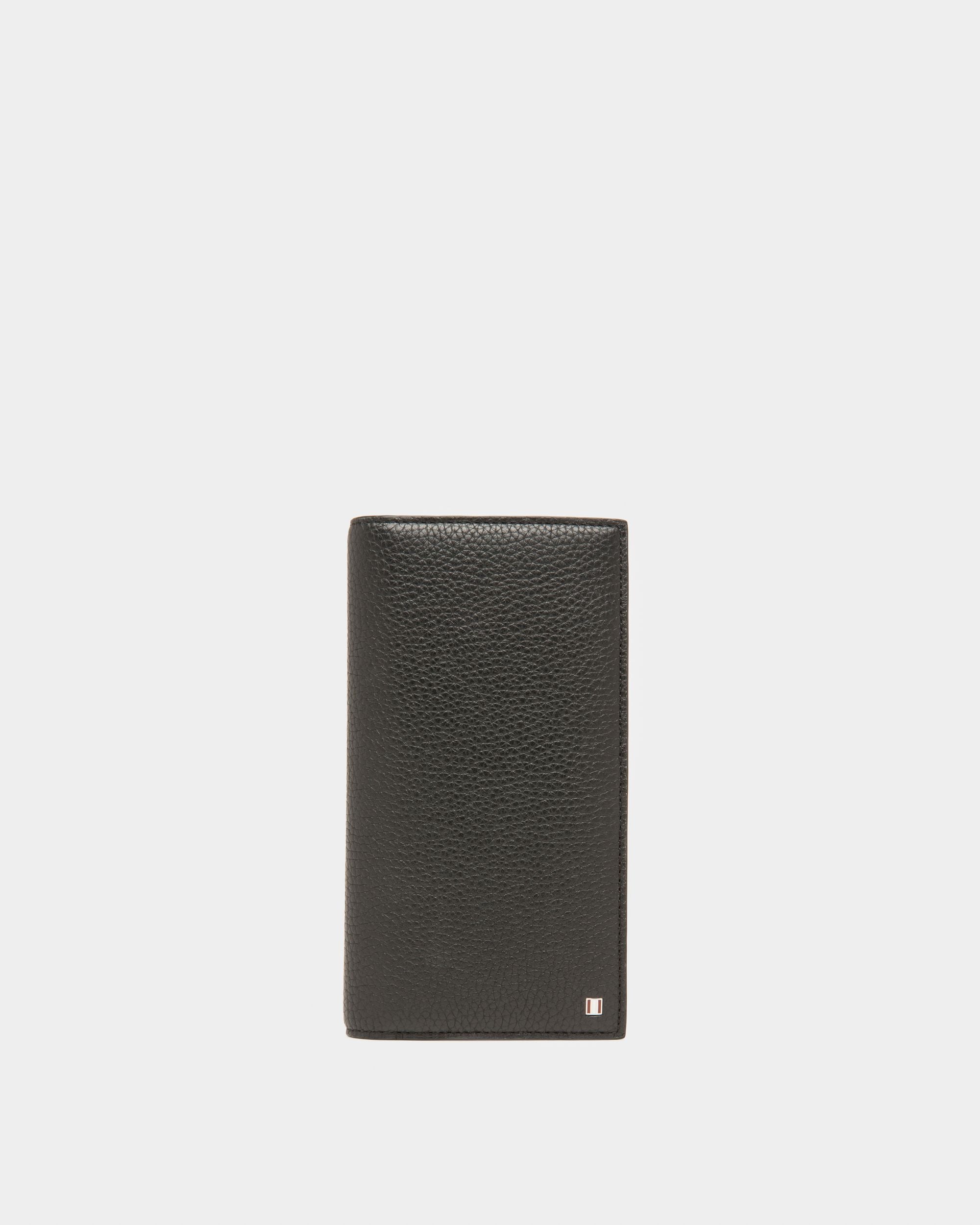 Baynen Portefeuille Continental En Cuir Noir - Homme - Bally - 01