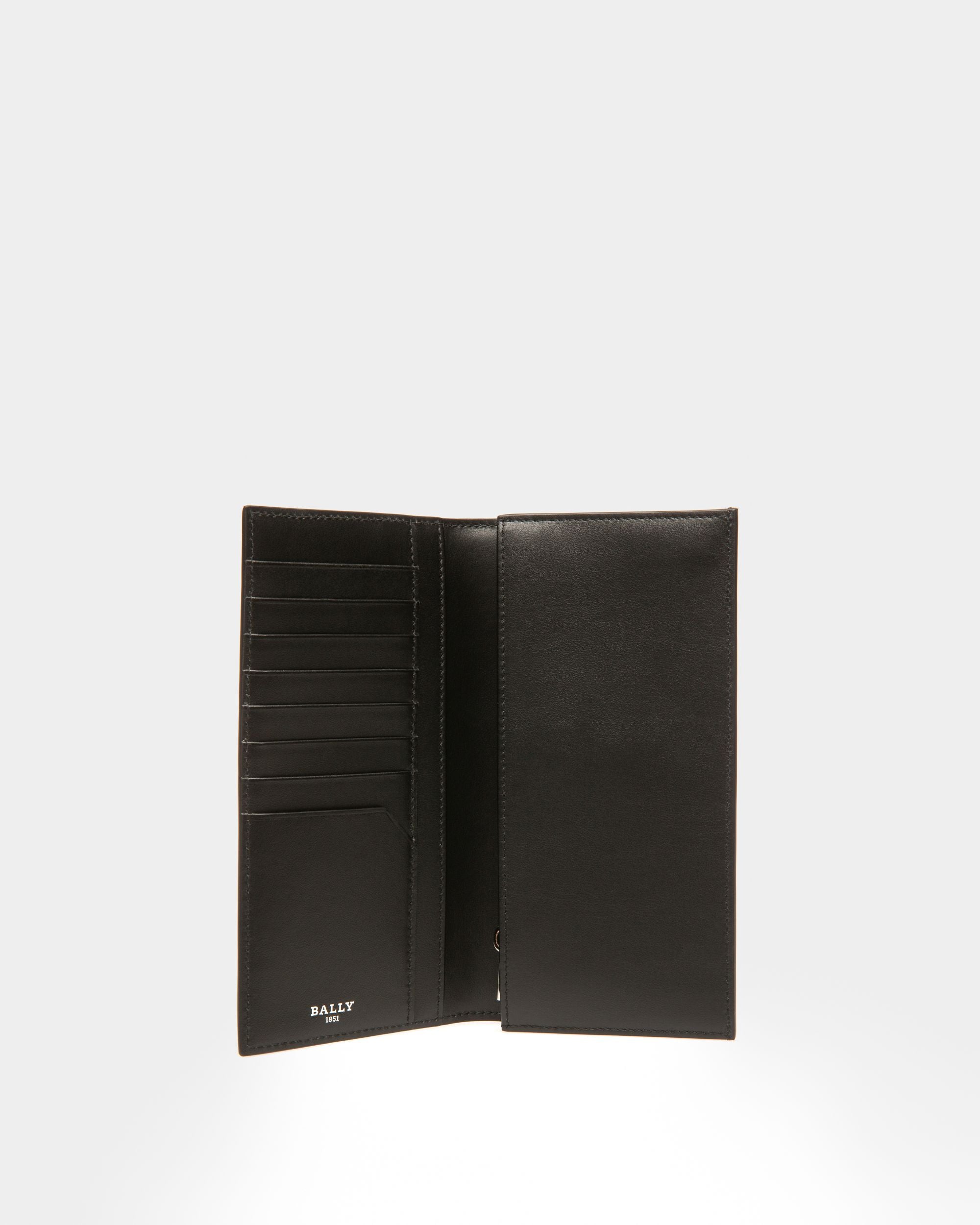 Scaliro Portefeuille Continental En Cuir Noir - Homme - Bally - 03
