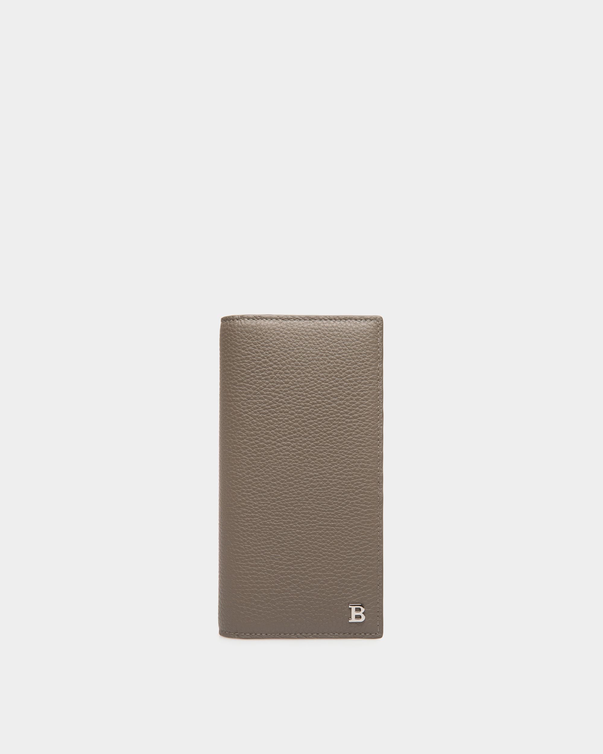 Long Wallets In Grey Leather - Homme - Bally - 01