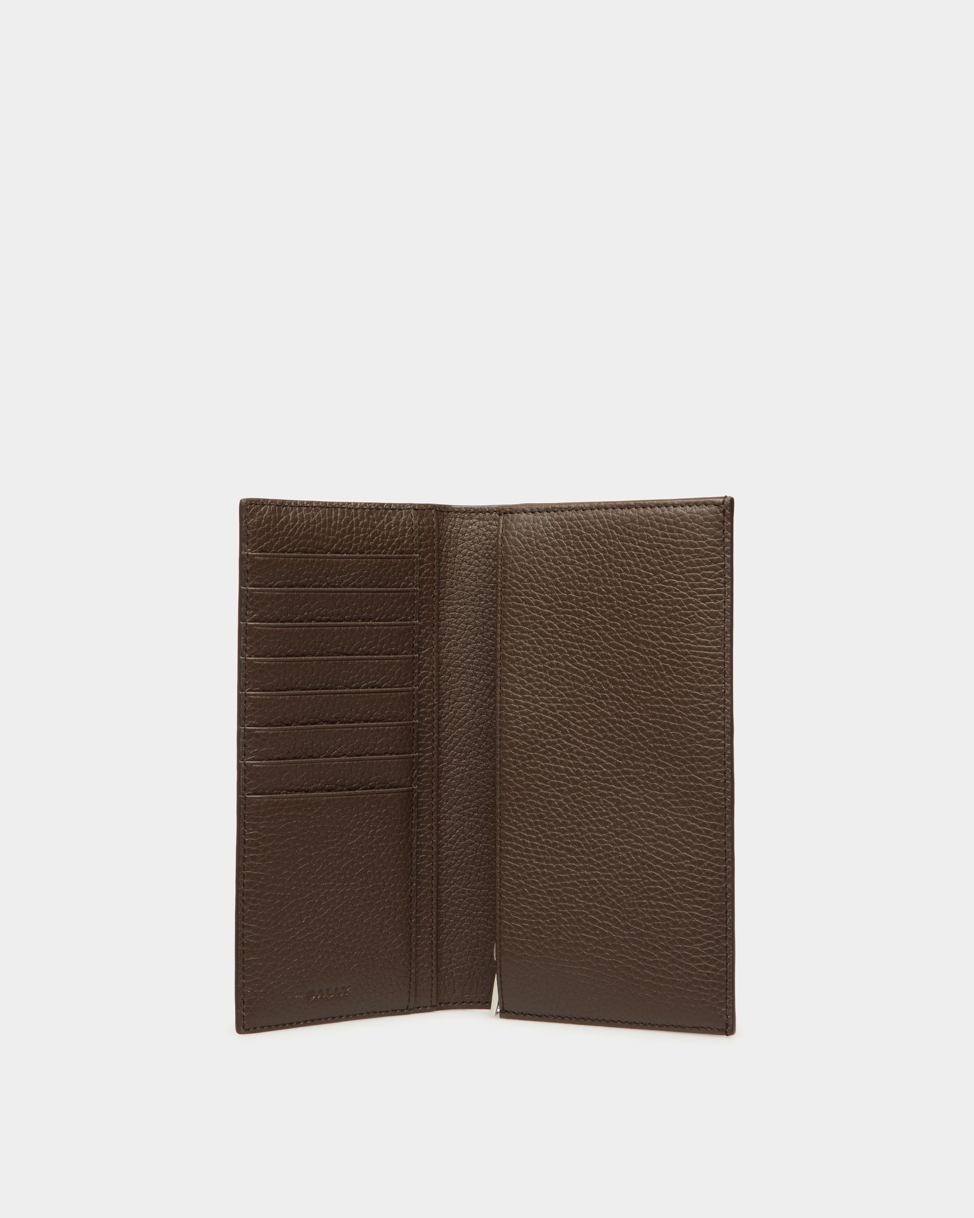 Portefeuille Continental Ribbon En Cuir Ebano - Homme - Bally - 03