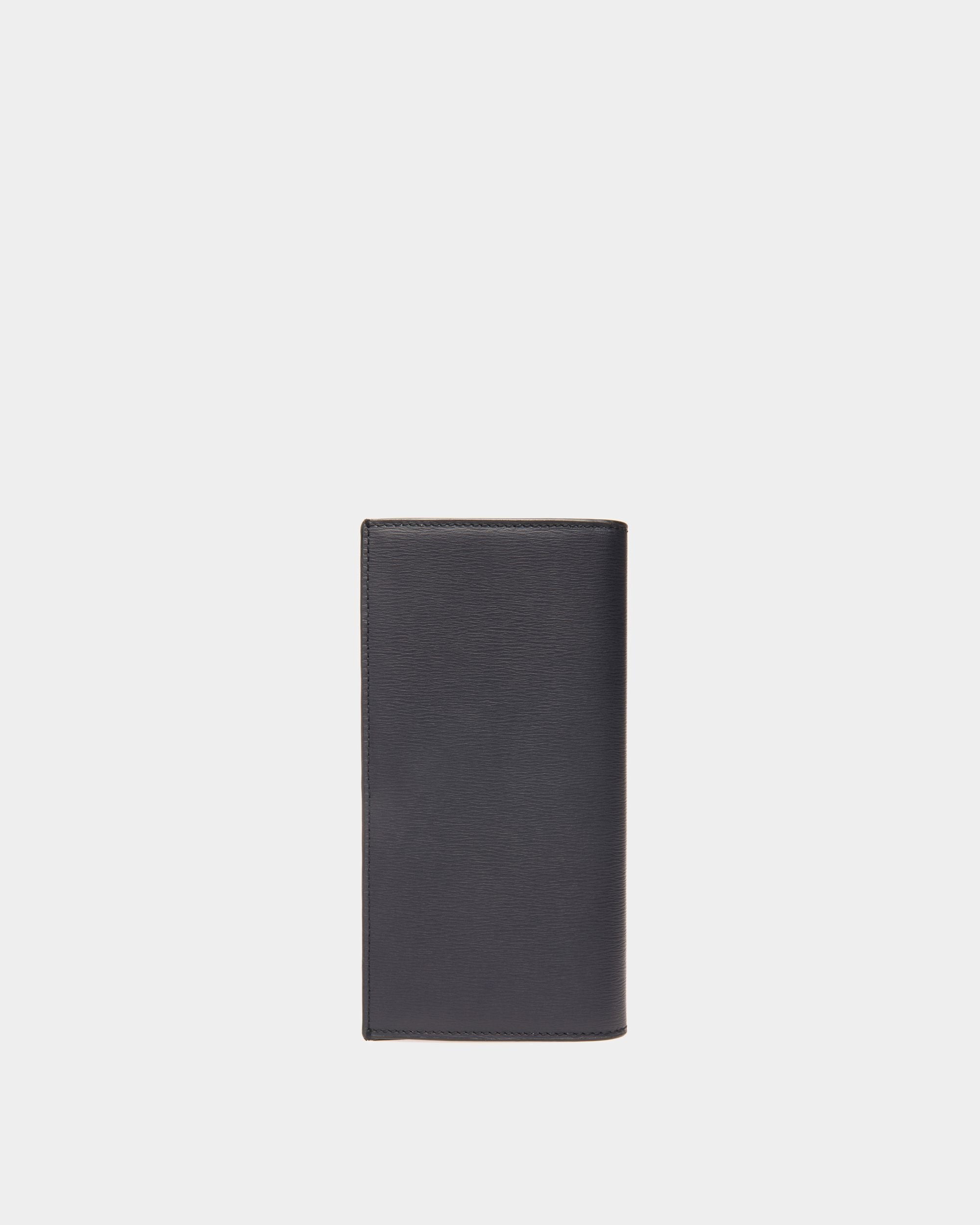 Portefeuille Continental Crossing Cuir Bleu Nuit - Homme - Bally - 02