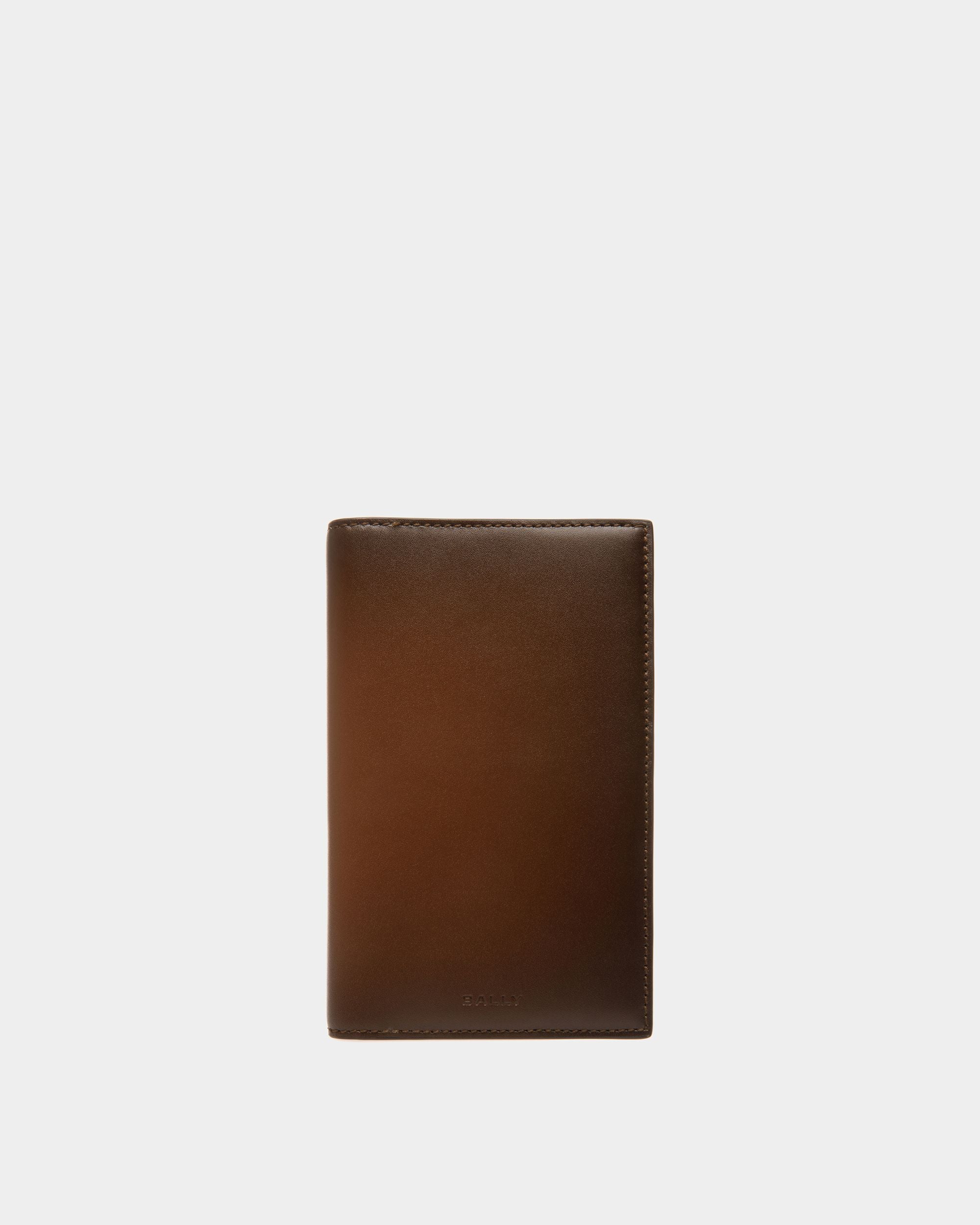 Portefeuille Continental Speciale En Cuir Marron - Homme - Bally - 01