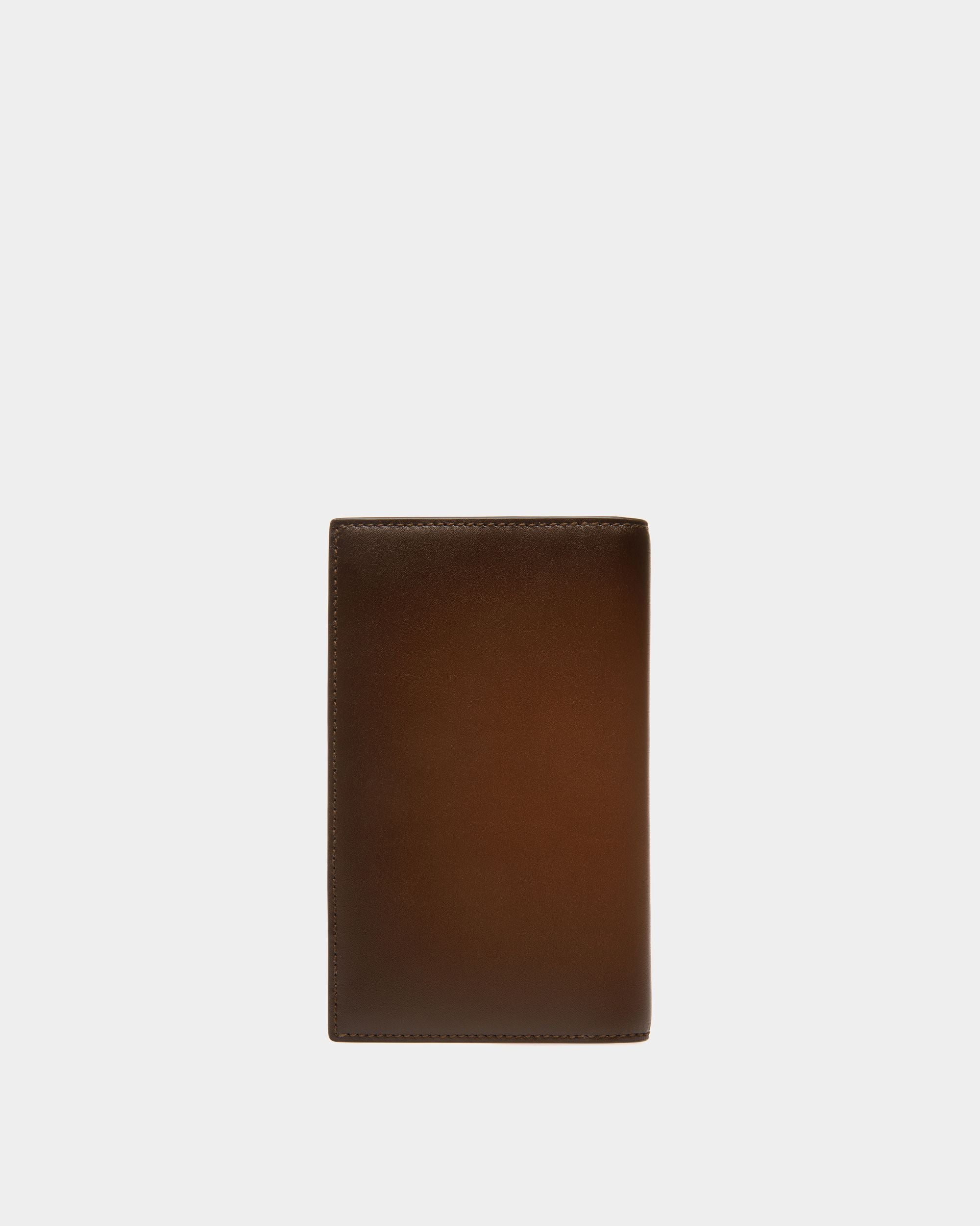 Portefeuille Continental Speciale En Cuir Marron - Homme - Bally - 02