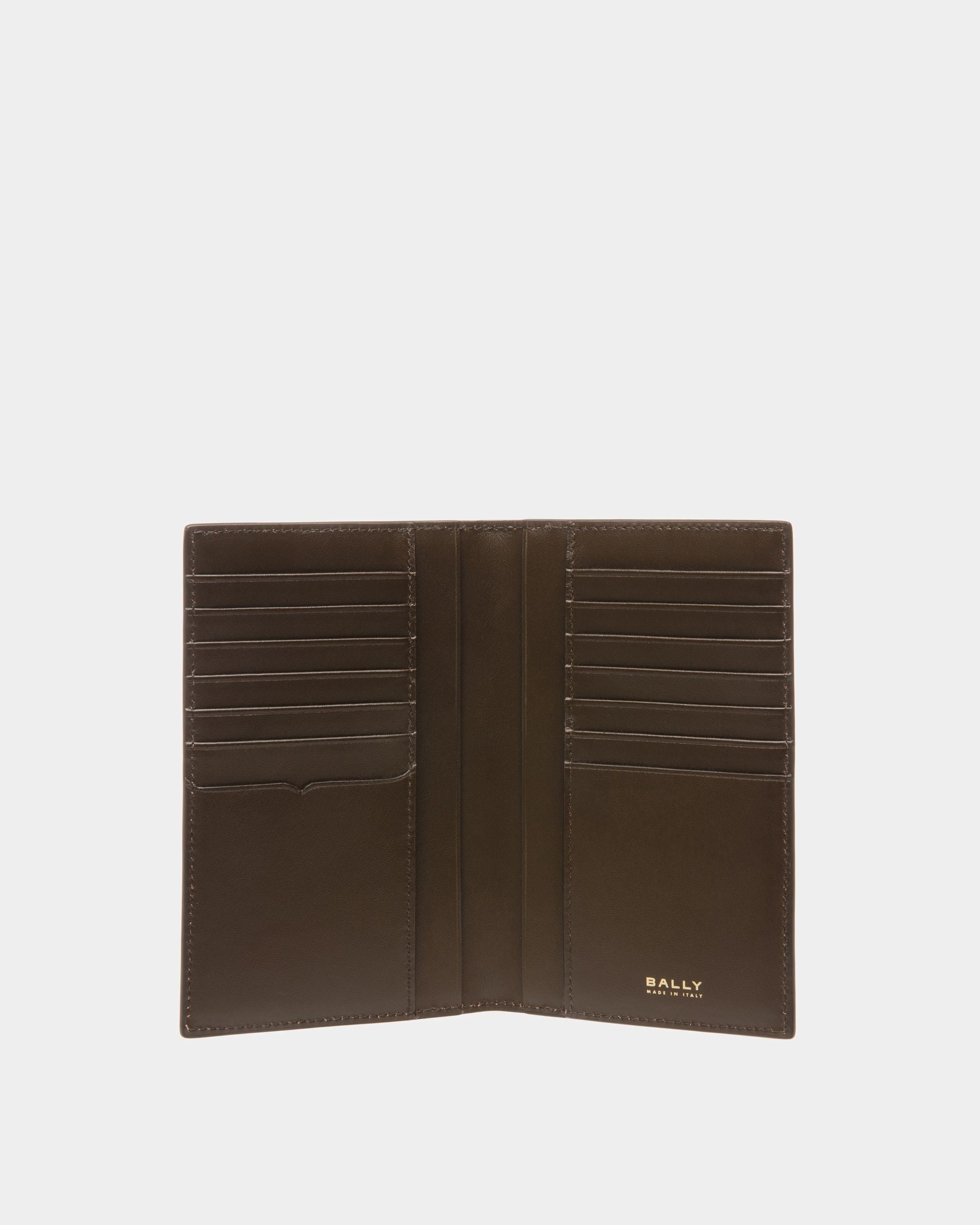 Portefeuille Continental Speciale En Cuir Marron - Homme - Bally - 03