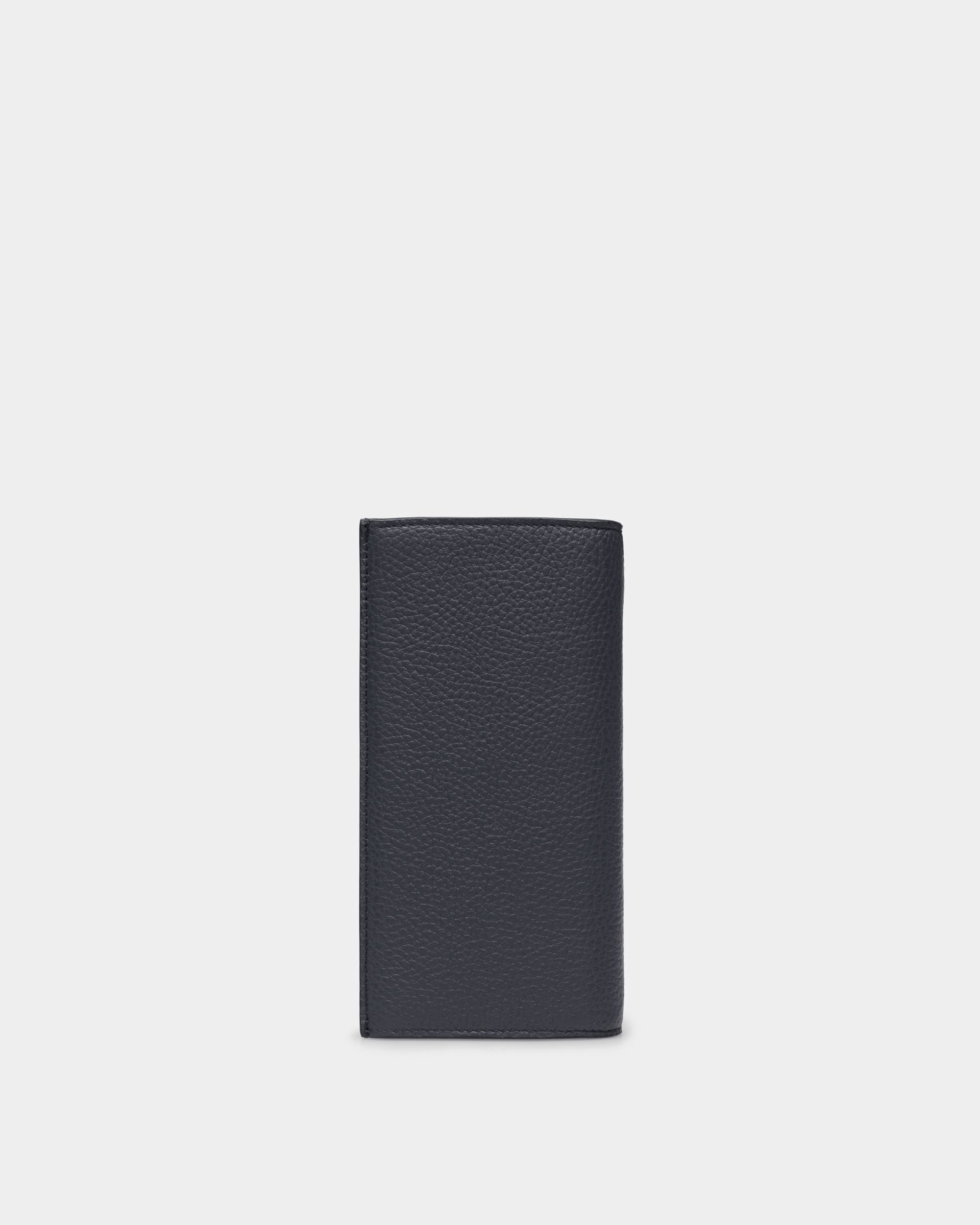 Portefeuille Continental Lago Cuir Bleu Nuit - Homme - Bally - 02