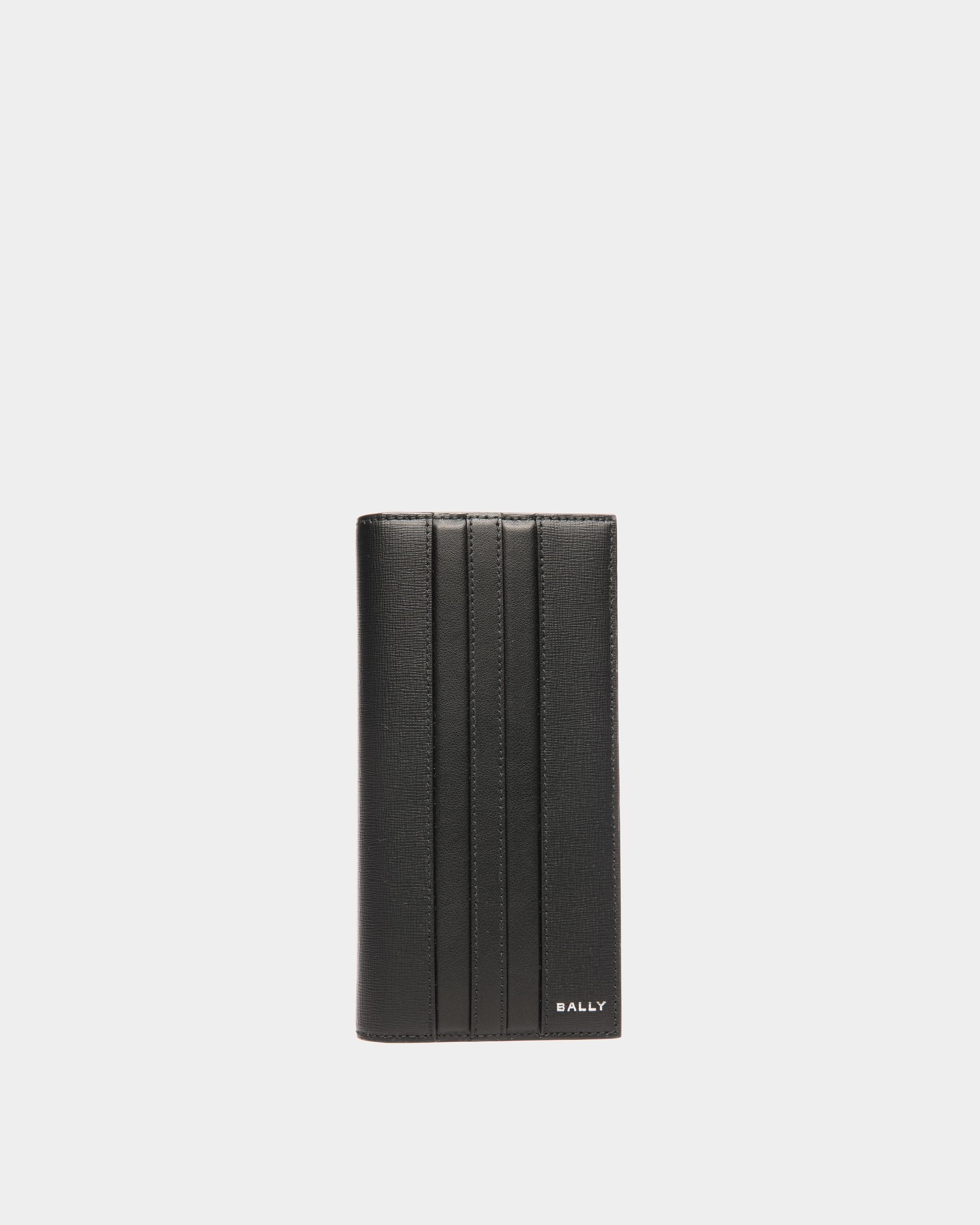 Portefeuille Continental Mythos En Cuir Recyclé Noir - Homme - Bally - 01