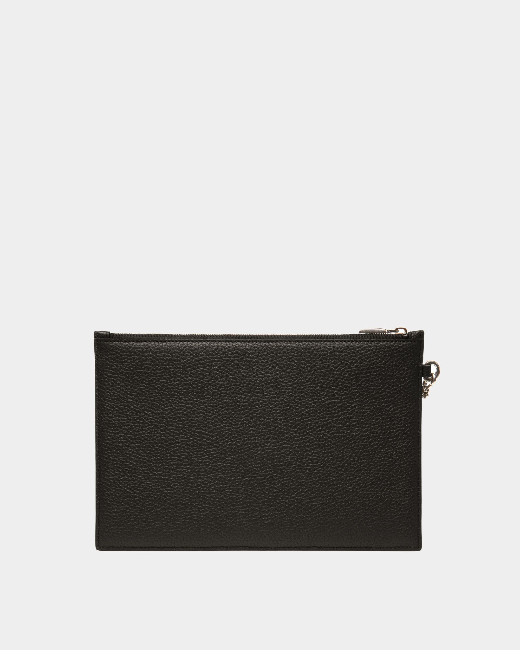 Nécessaire Ribbon En Cuir Noir - Homme - Bally - 02
