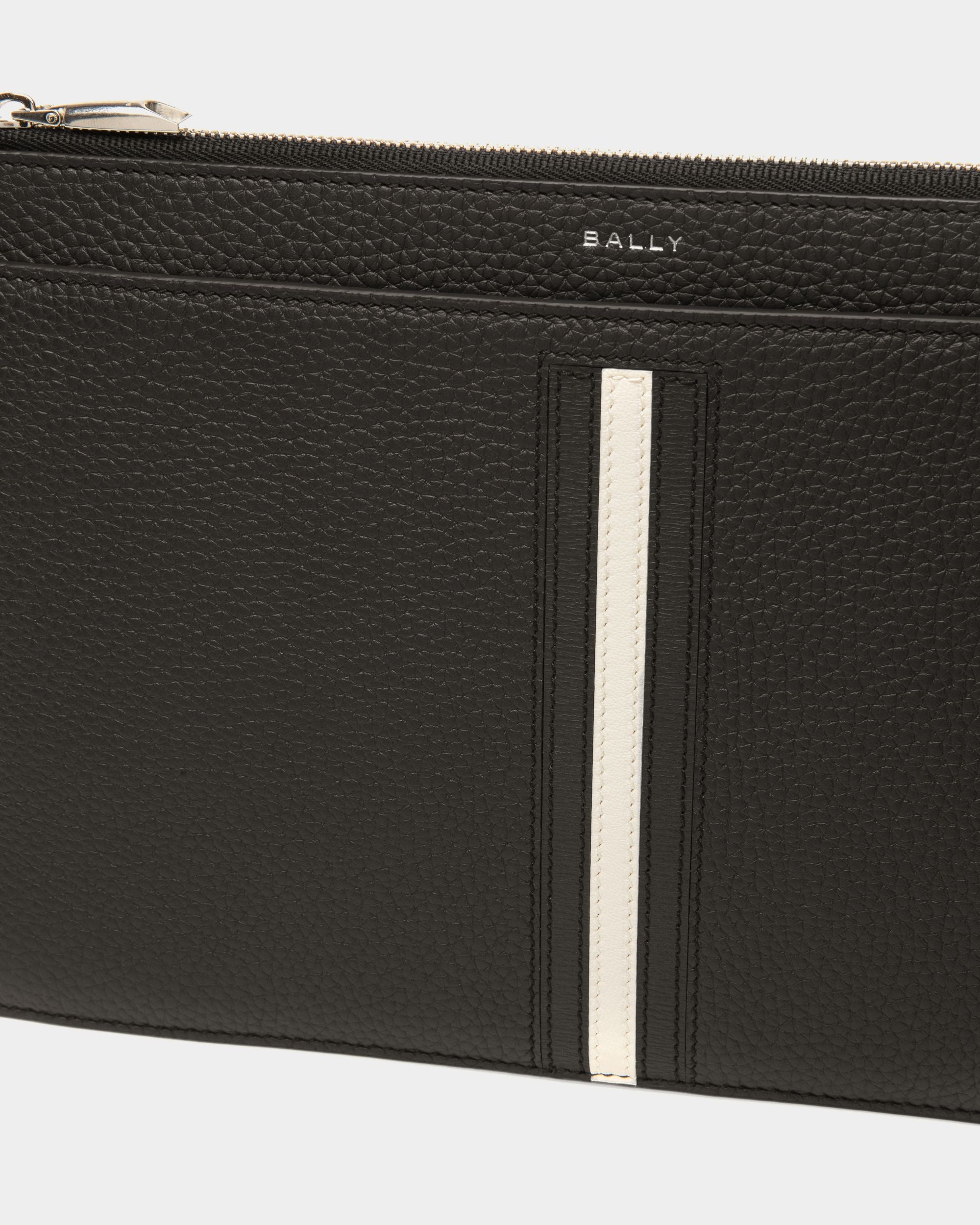Nécessaire Ribbon En Cuir Noir - Homme - Bally - 04