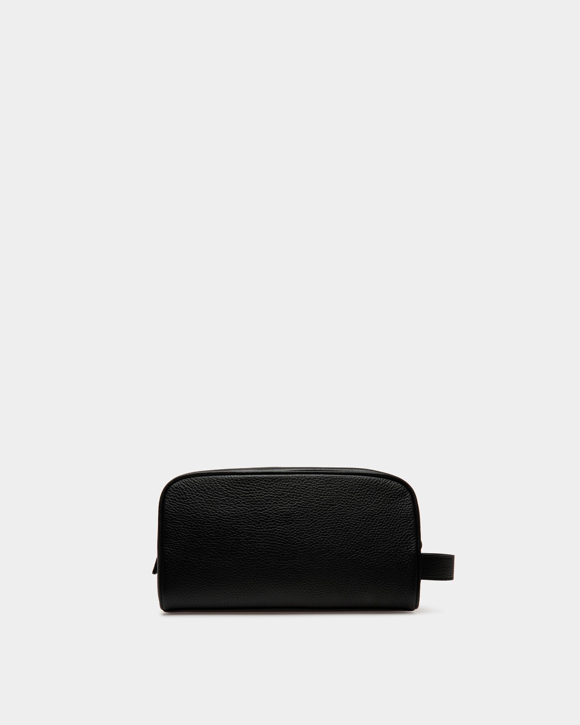 Nécessaire Ribbon En Cuir Noir - Homme - Bally - 02