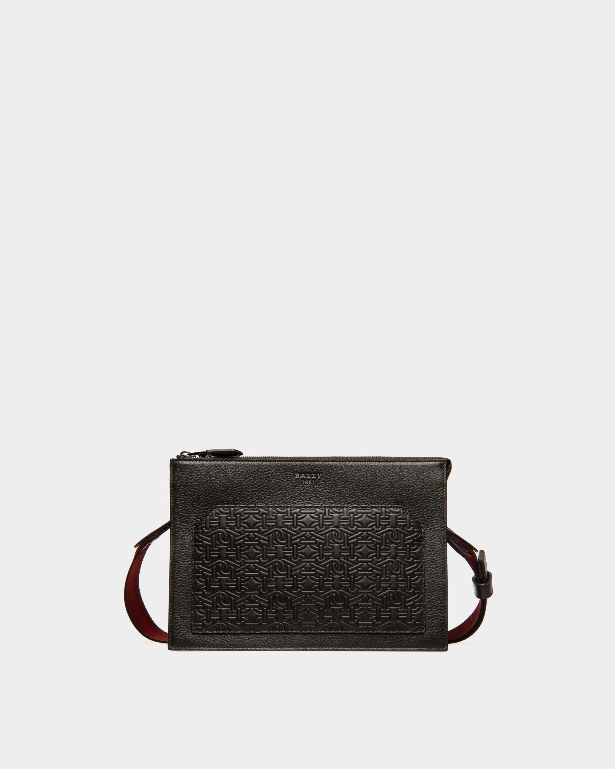 Brogann Boîte En Cuir Noir - Homme - Bally - 01
