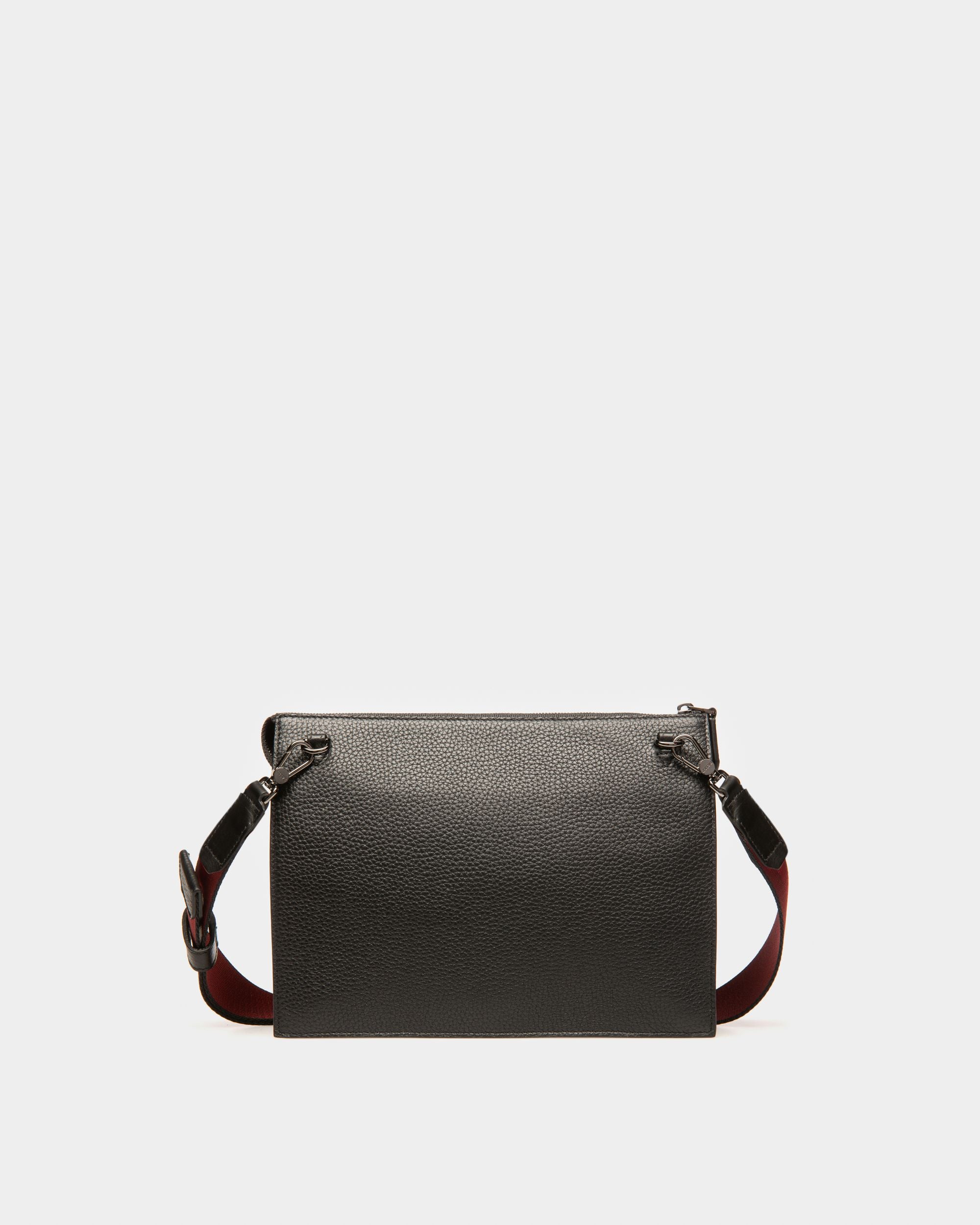 Brogann Boîte En Cuir Noir - Homme - Bally - 02