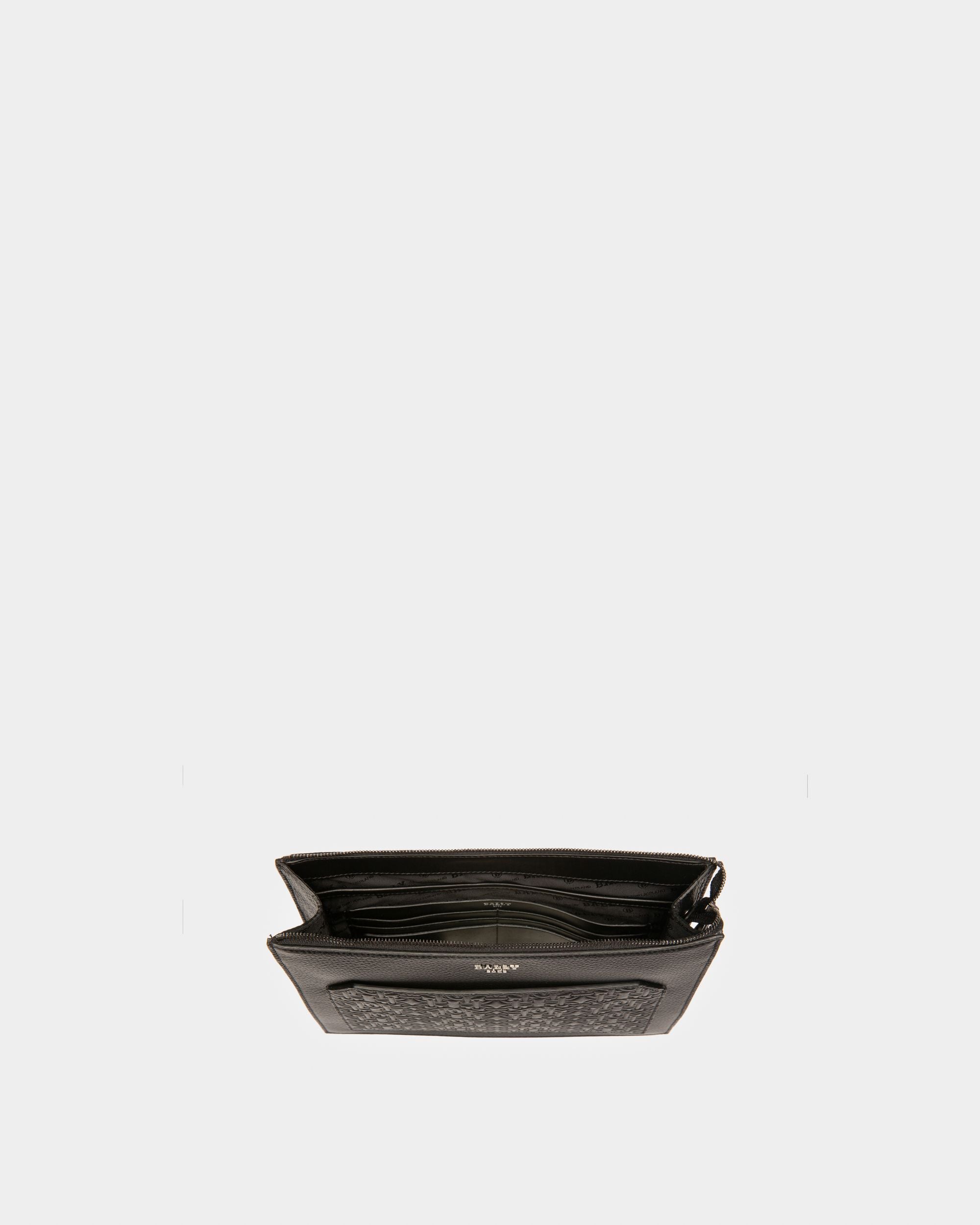 Brogann Boîte En Cuir Noir - Homme - Bally - 03