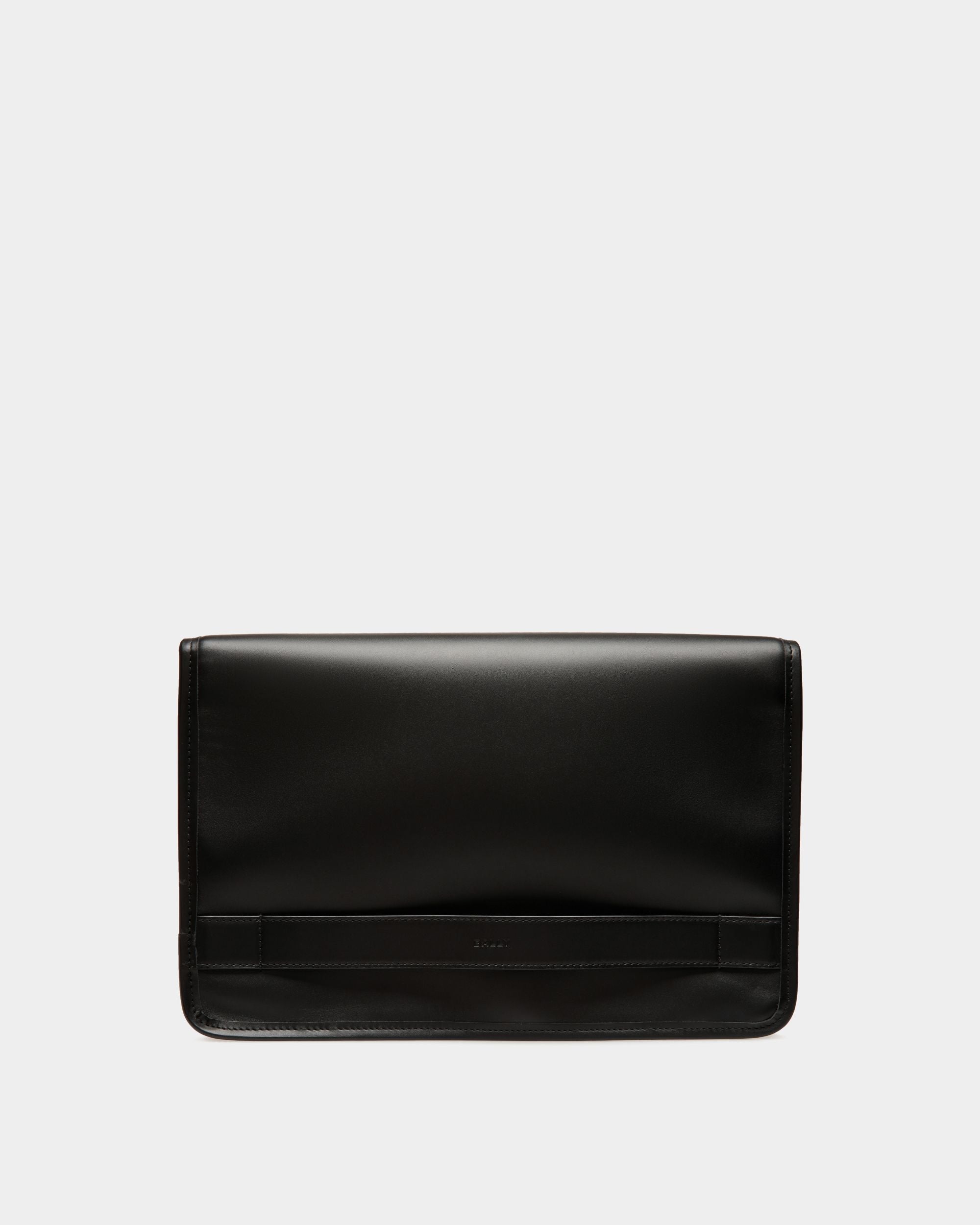 Pochette Beckett En Cuir Noir - Homme - Bally - 02