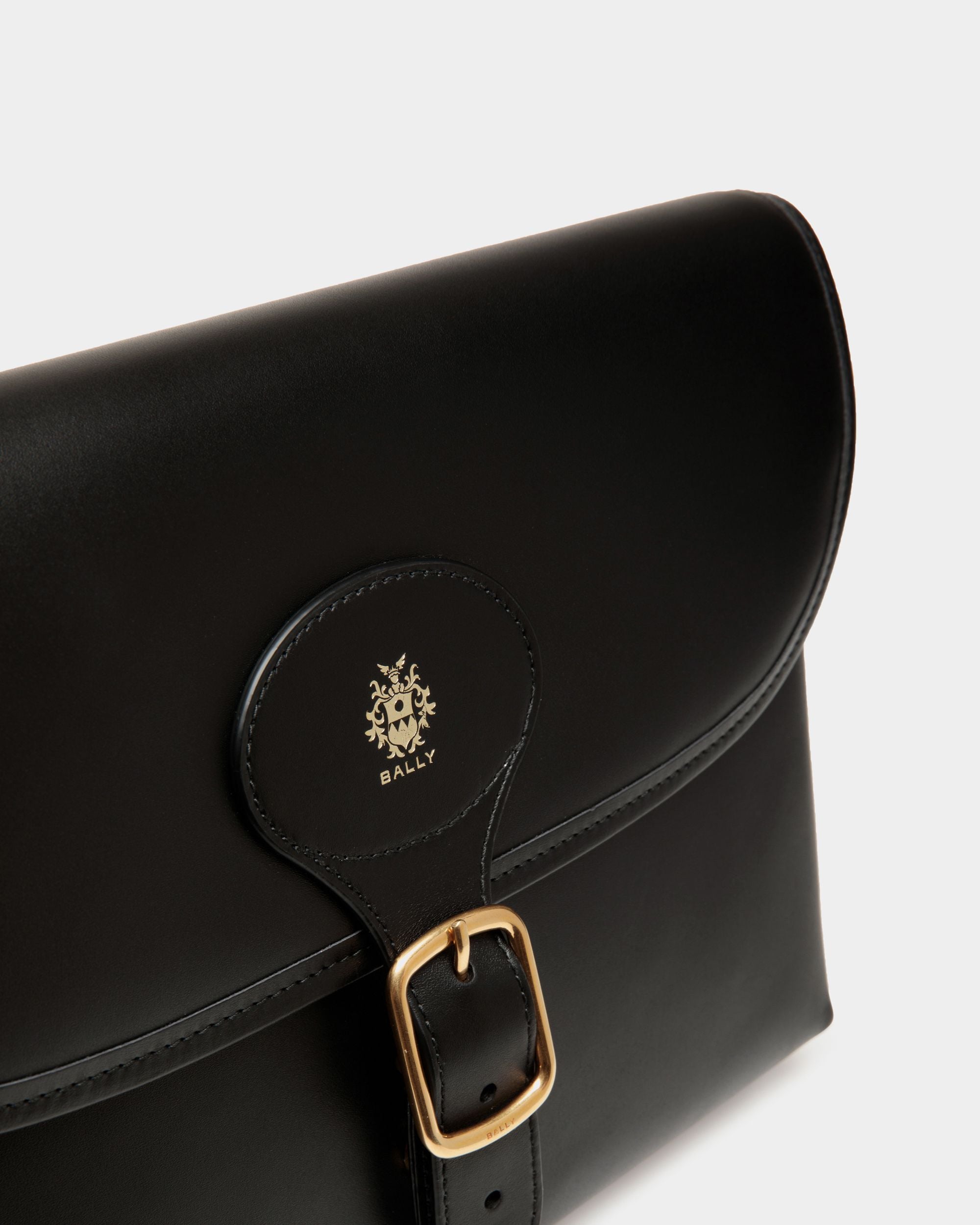 Pochette Beckett En Cuir Noir - Homme - Bally - 04