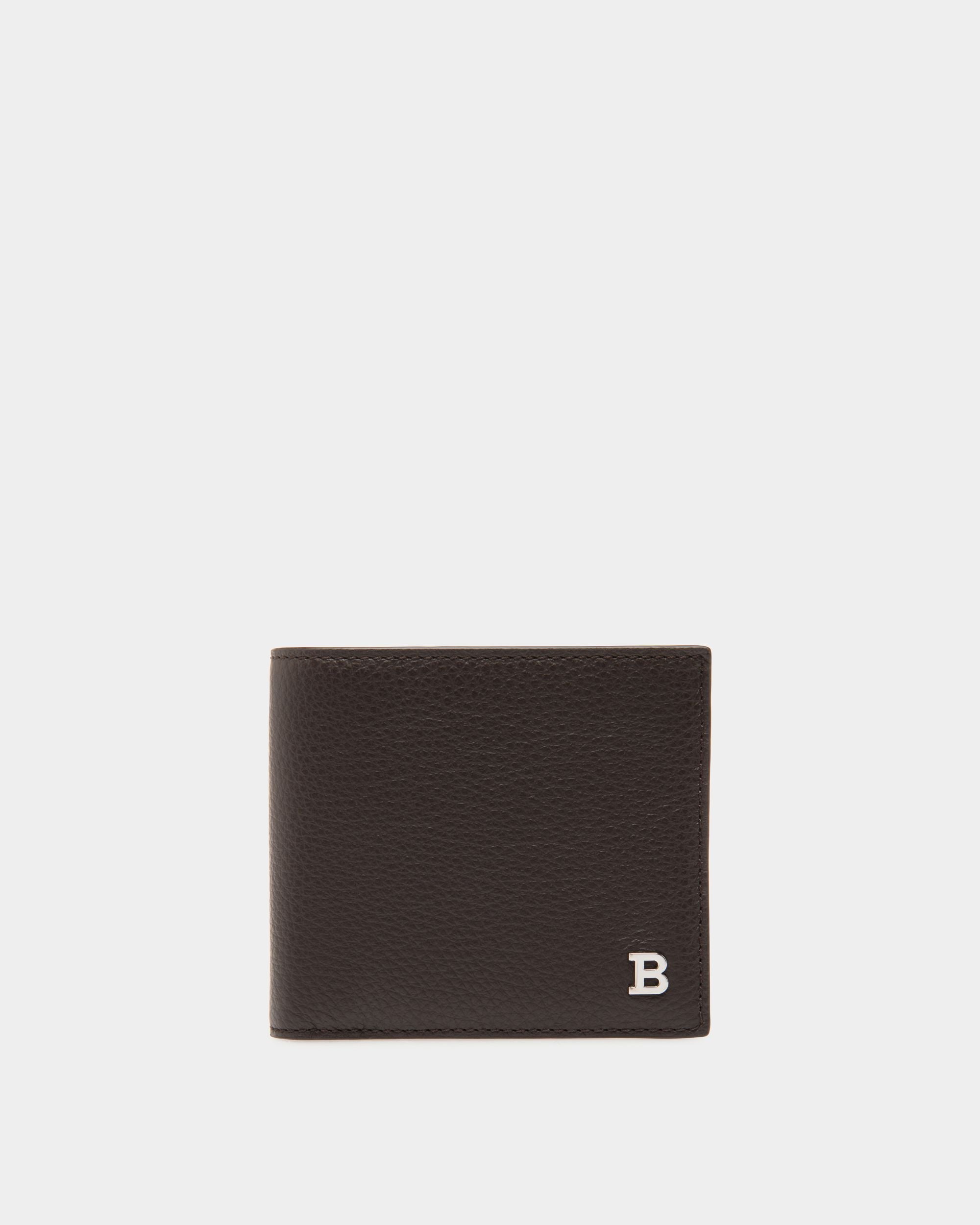 Coin Wallet In Brown Leather - Homme - Bally - 01