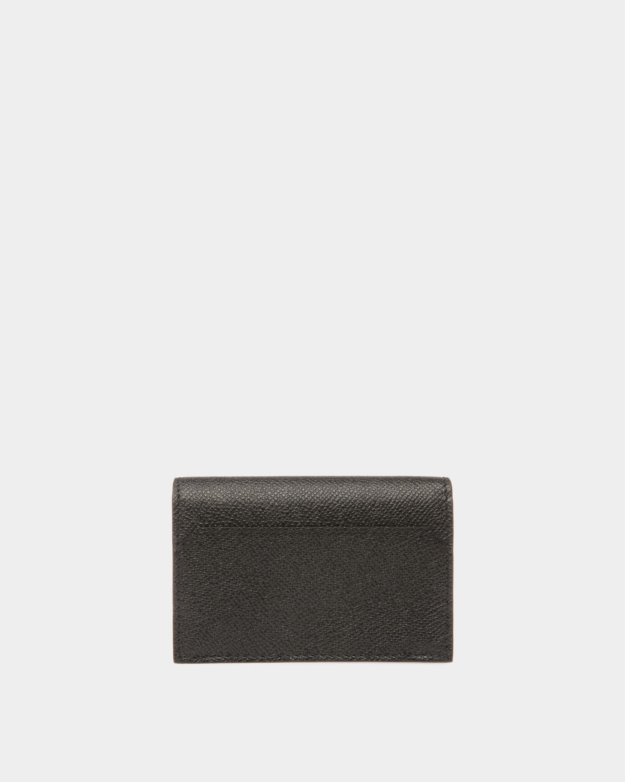 Brenty Portefeuille En Cuir Noir Et Bleu - Homme - Bally - 02
