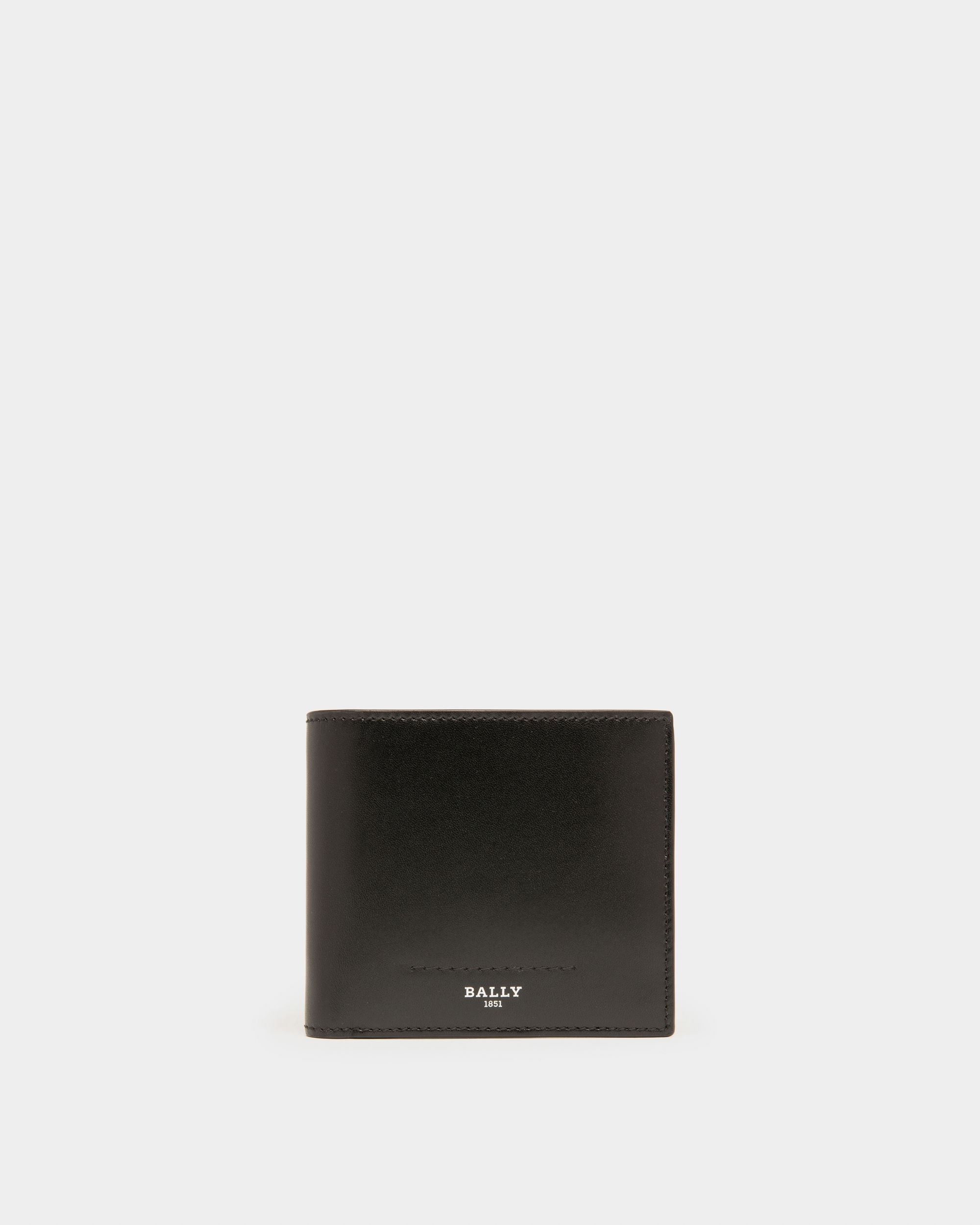Scrasai Portefeuille En Cuir Noir - Homme - Bally - 01