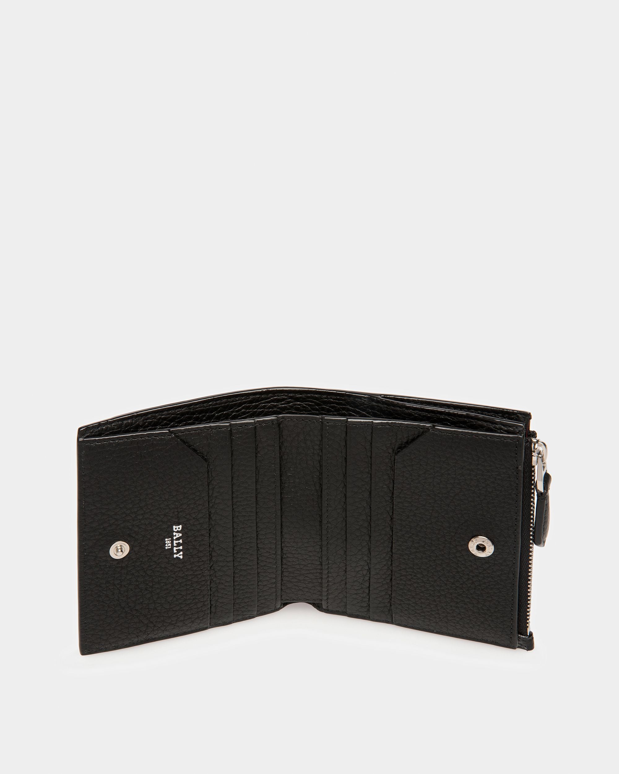 Scunner Portefeuille En Cuir Noir - Homme - Bally - 04