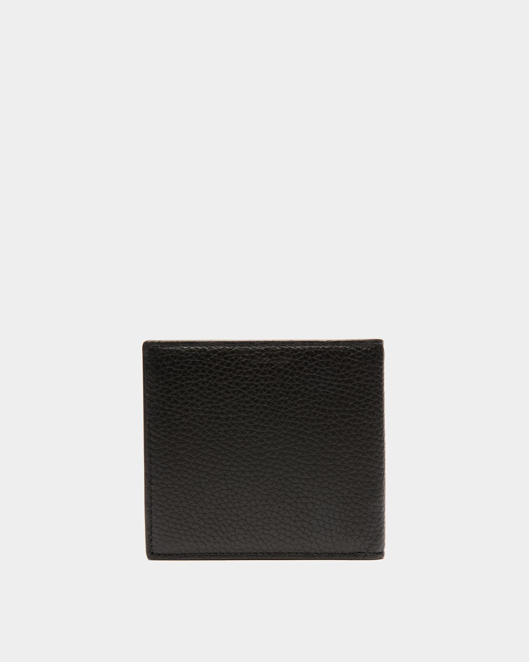 Portefeuille À Un Volet Ribbon En Cuir Grainé Noir - Homme - Bally - 02