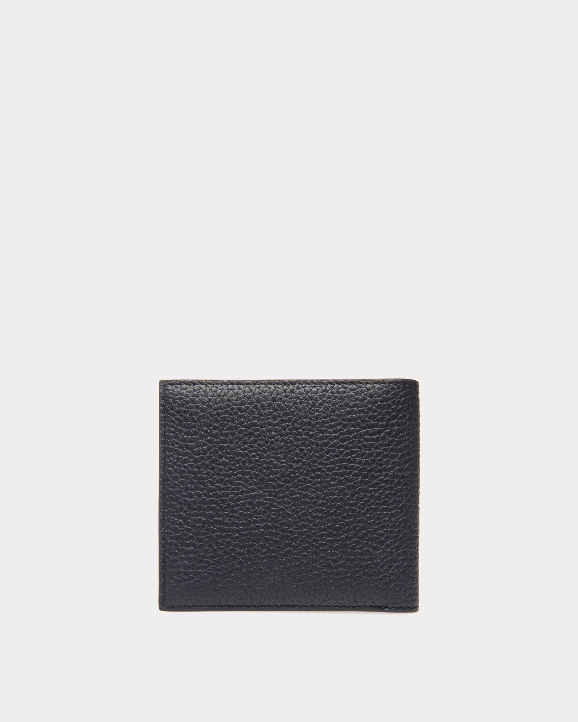 Portefeuille Ribbon Cuir bleu nuit - Homme - Bally - 02