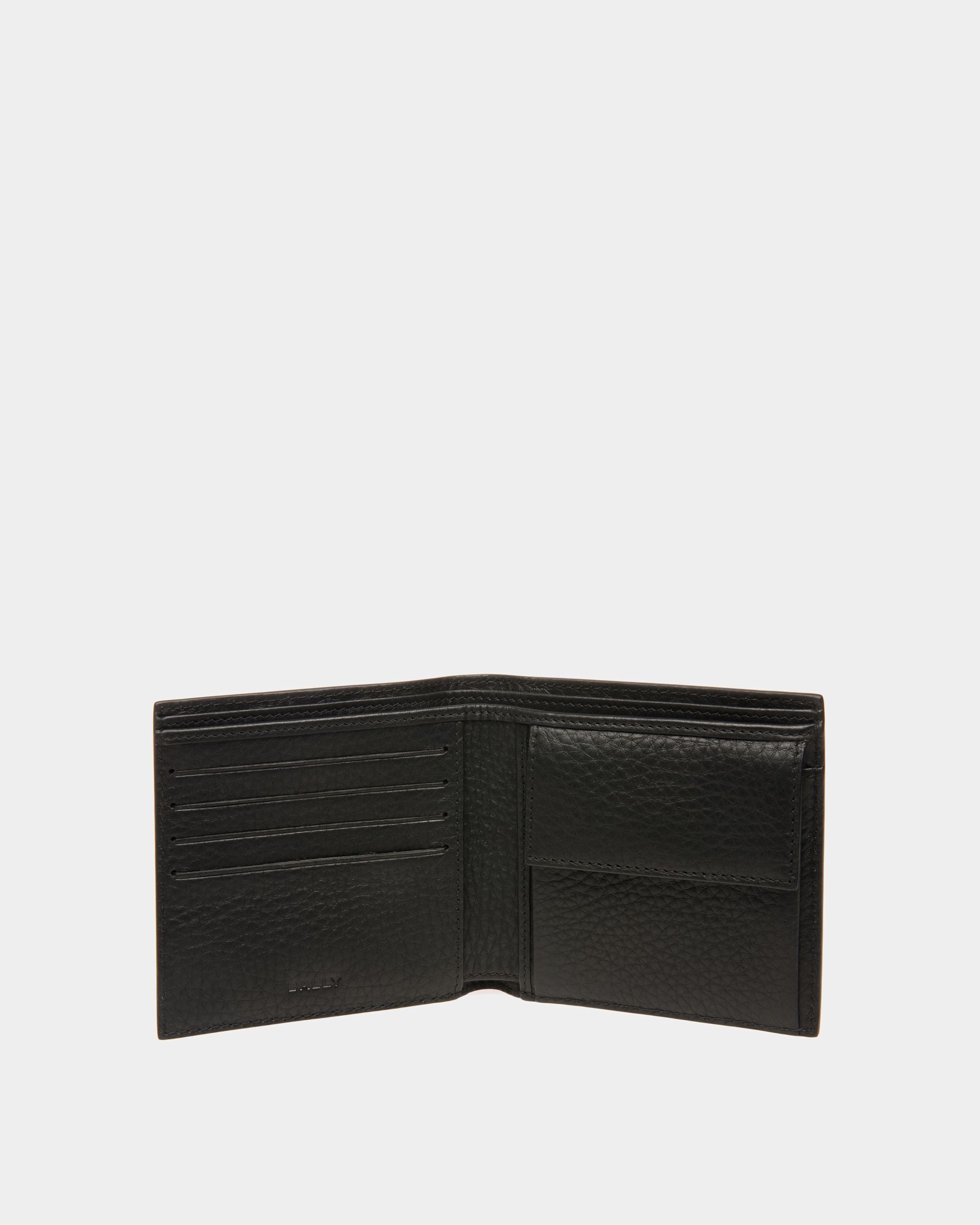 Portefeuille Porte-monnaie Ribbon ID En Cuir Noir - Homme - Bally - 03