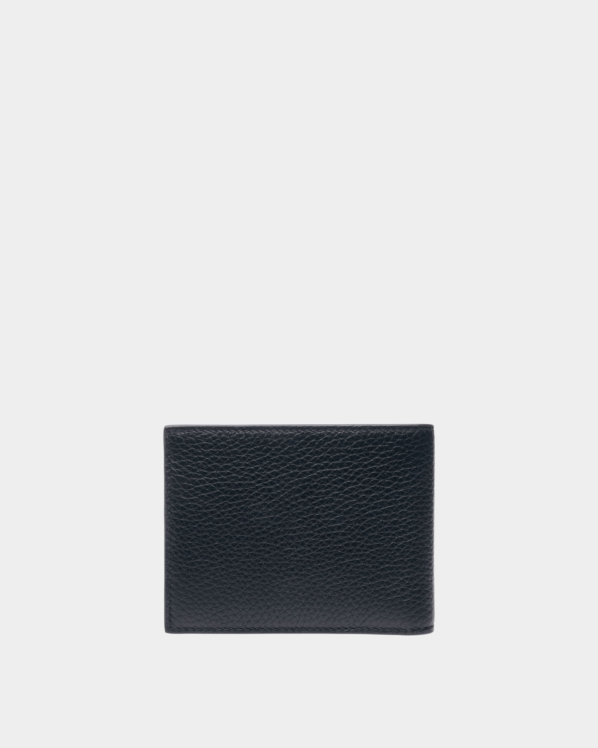 Portefeuille Ribbon Cuir bleu nuit - Homme - Bally - 02