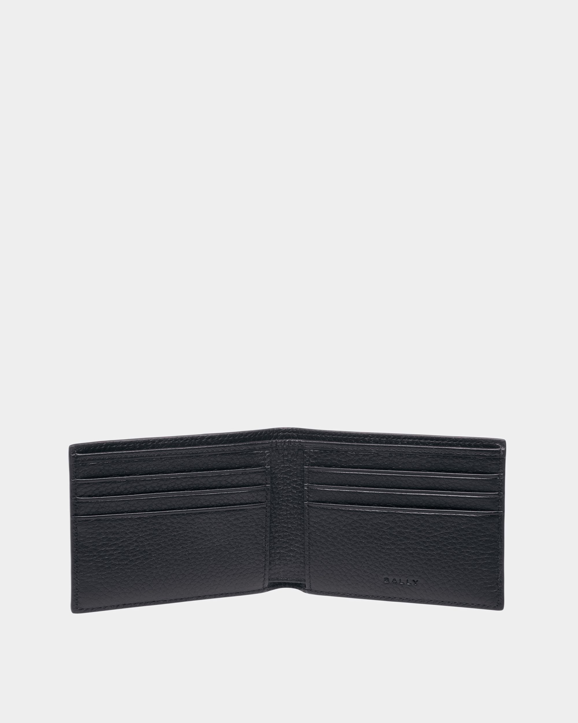 Portefeuille Ribbon Cuir bleu nuit - Homme - Bally - 03