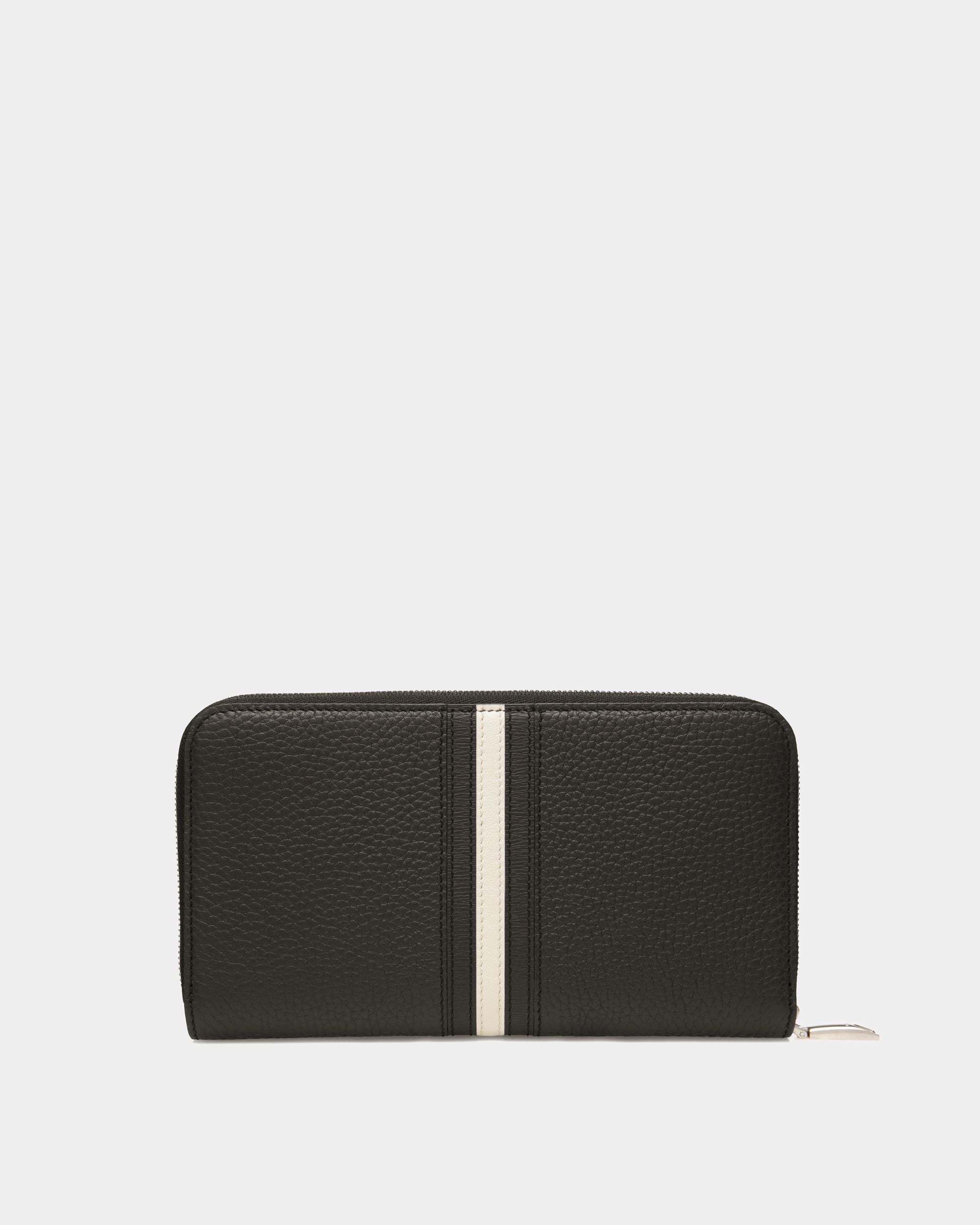 Portefeuille Ribbon En Cuir Noir - Homme - Bally - 02