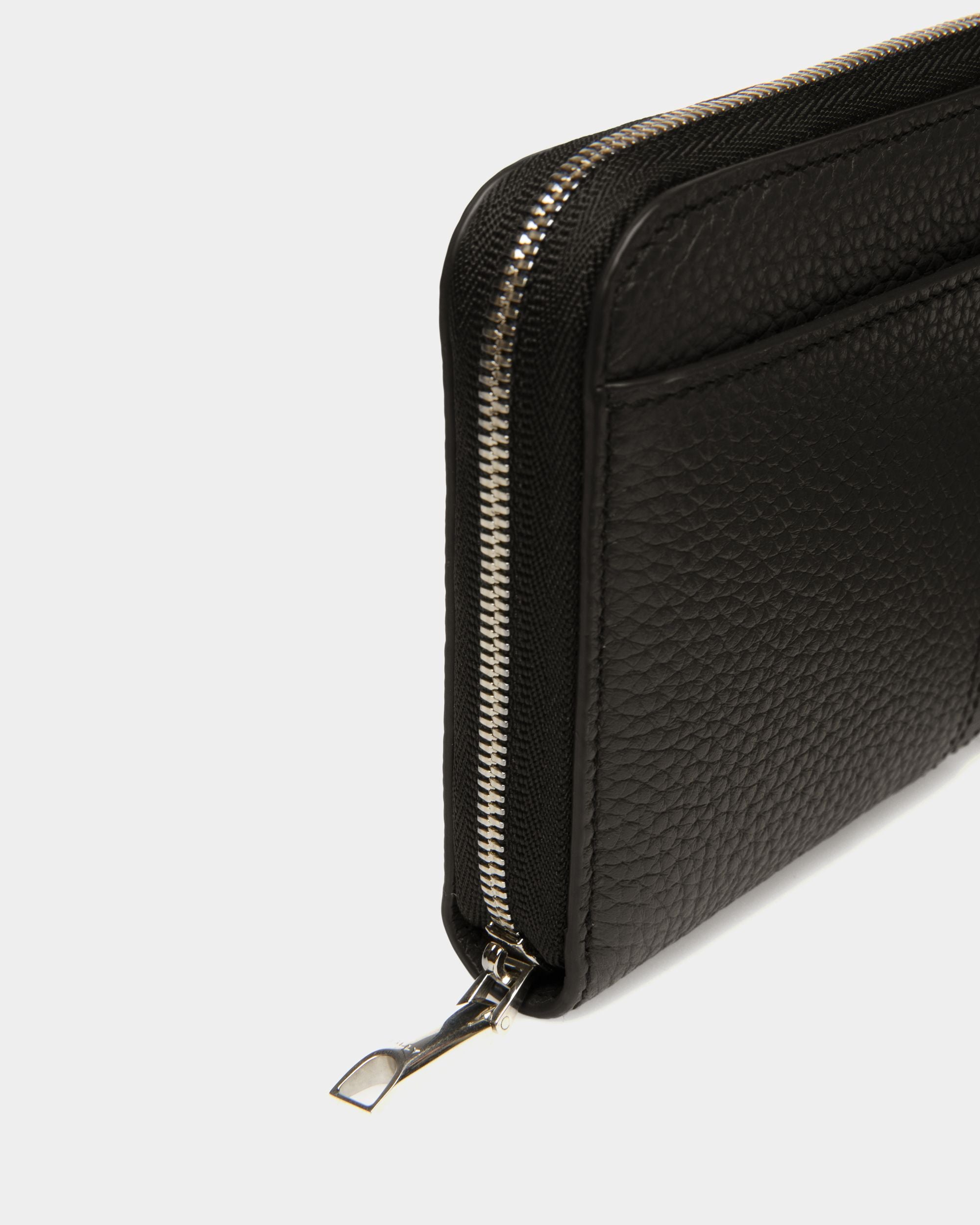 Portefeuille Ribbon En Cuir Noir - Homme - Bally - 04
