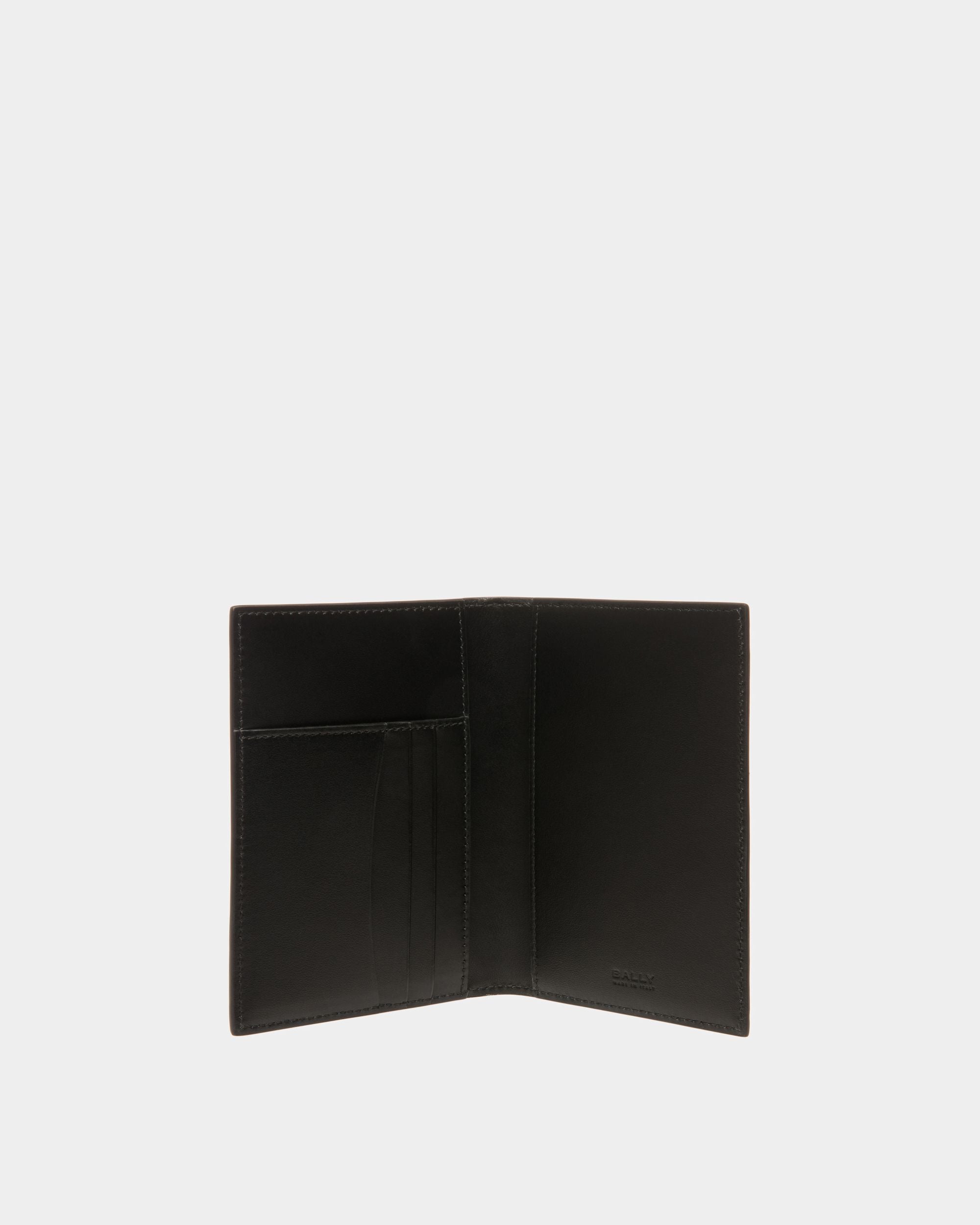 Étui à passeport Banque En cuir noir - Homme - Bally - 03